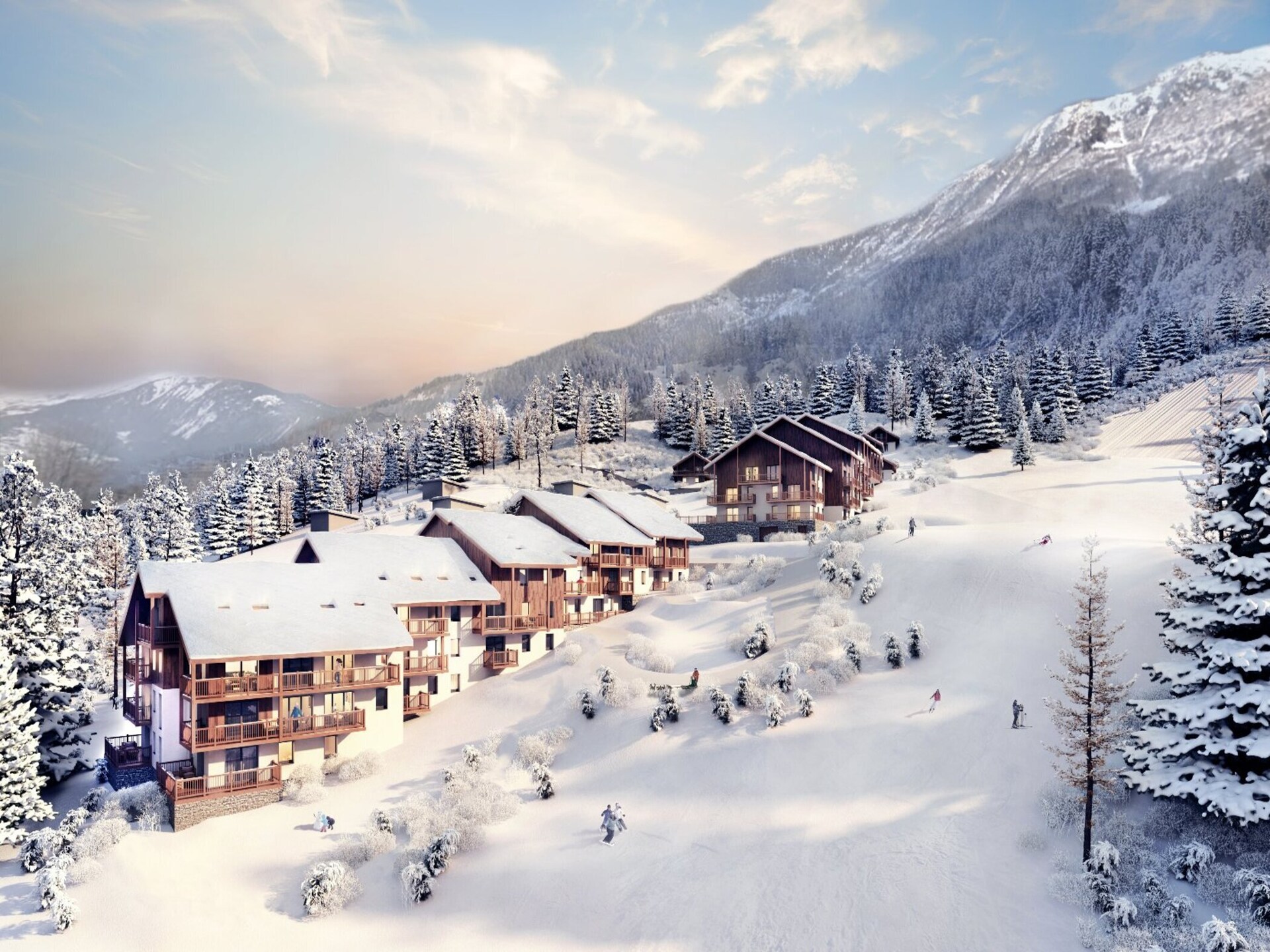Appartement aan de piste in Valmorel voor 5 personen - foto 21