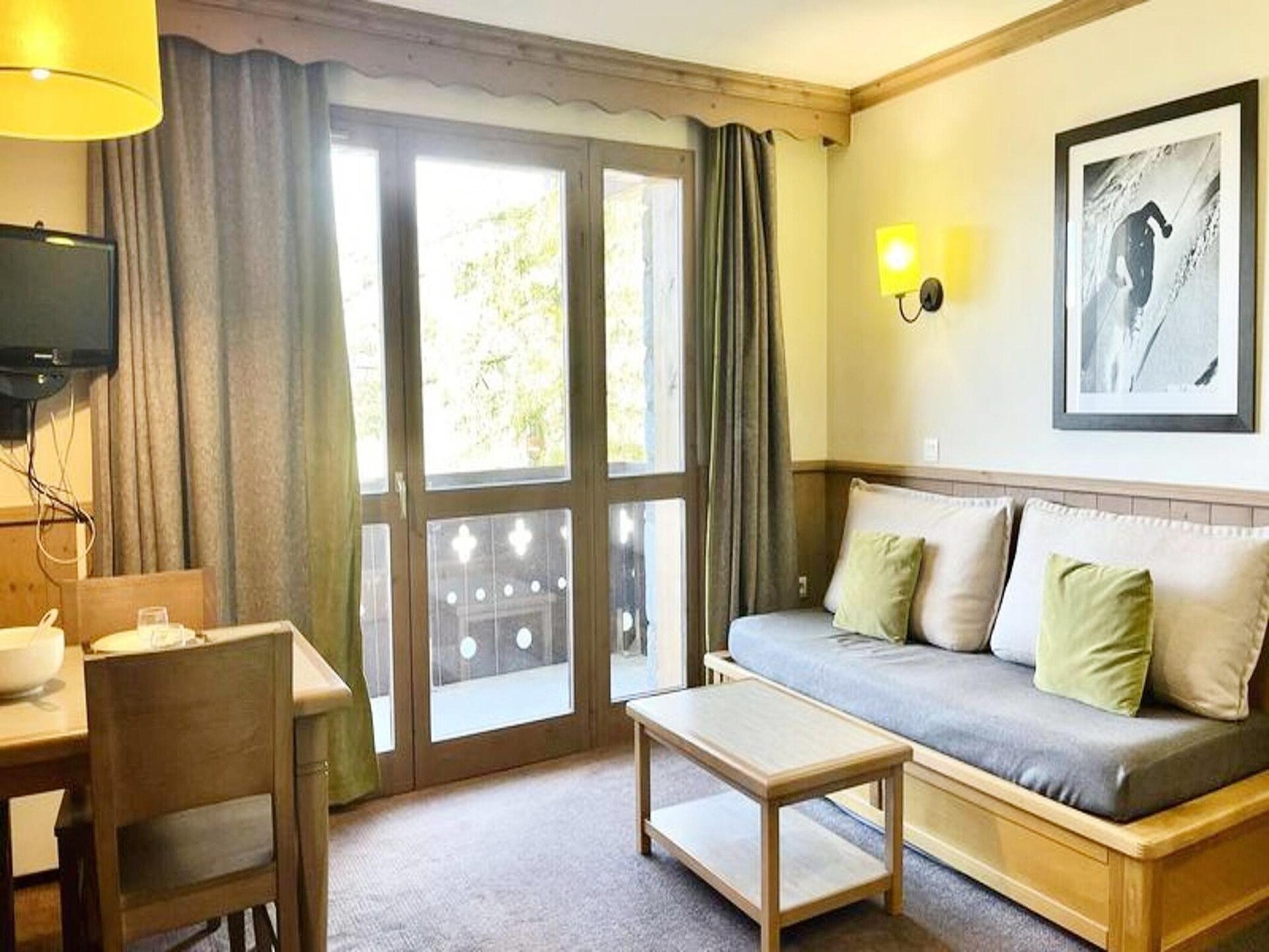 Knus appartement voor 5 personen, direct aan de piste in Les Avanchers Valmorel - foto 9