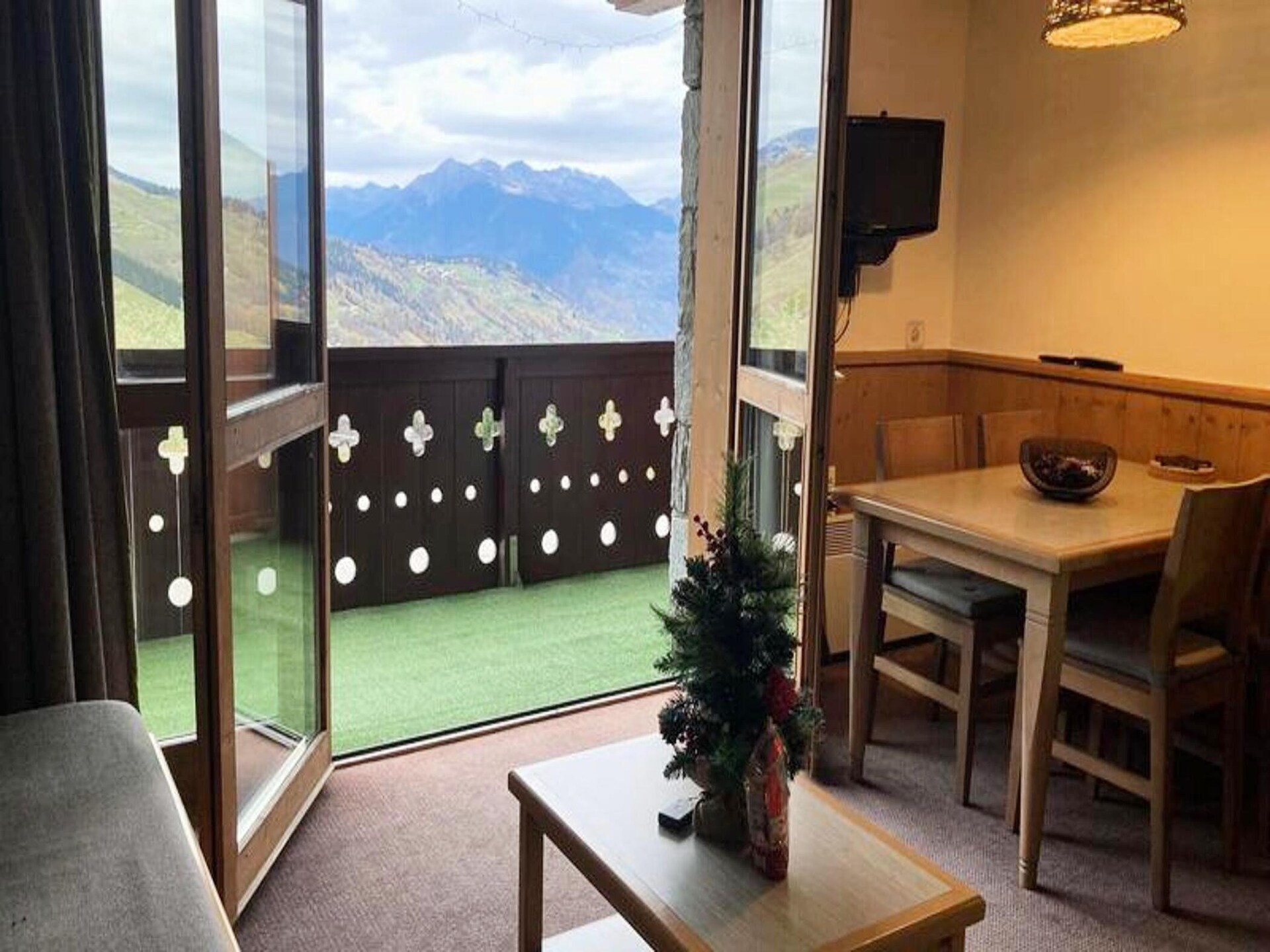 Knus appartement voor 5 personen, direct aan de piste in Les Avanchers Valmorel - foto 12