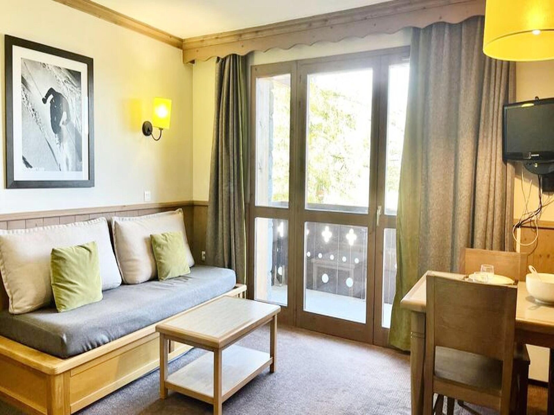 Knus appartement voor 5 personen, direct aan de piste in Les Avanchers Valmorel - foto 2