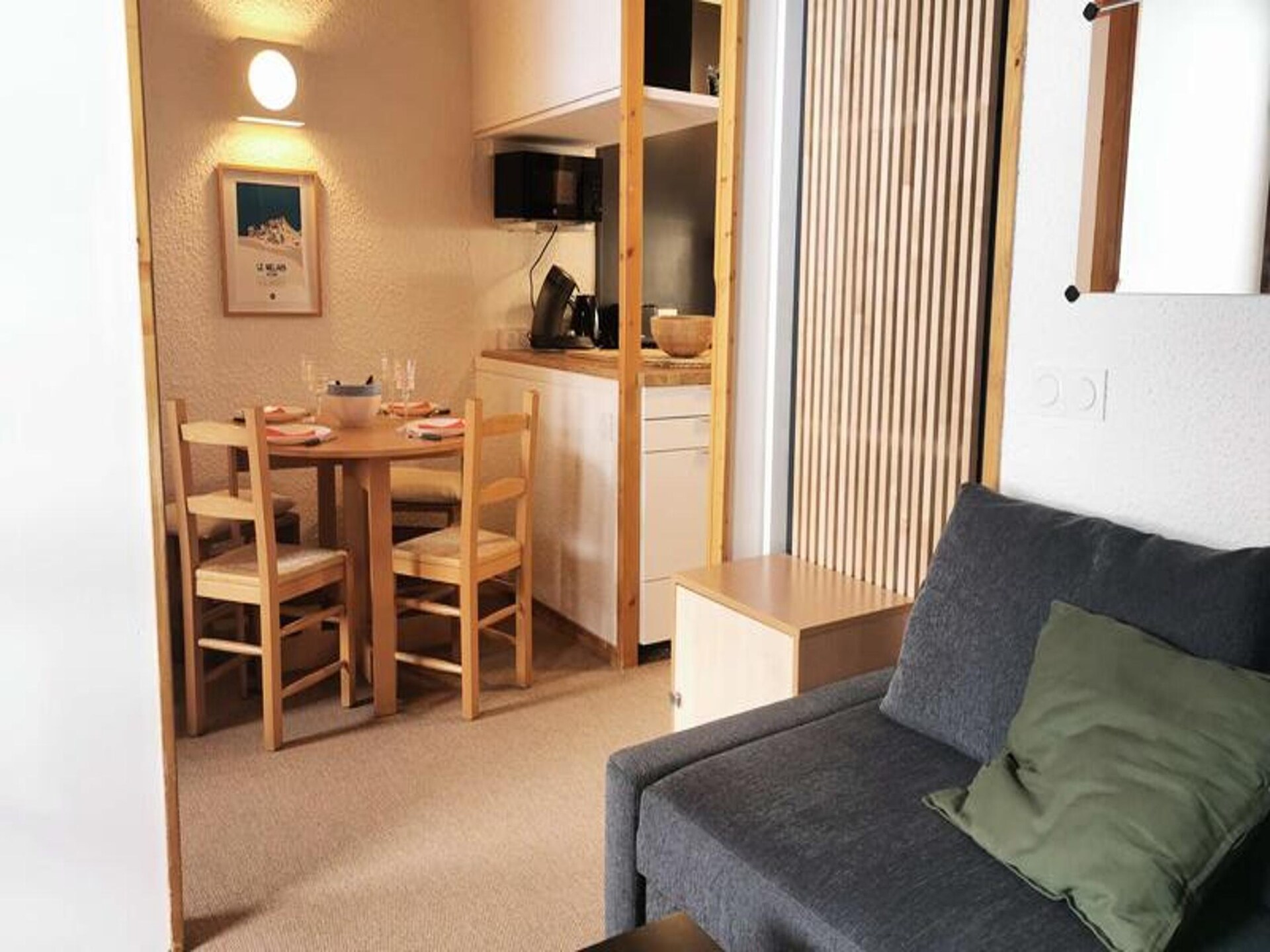 Appartement 4 personen aan de piste in Valmorel, vlakbij skischool - foto 14