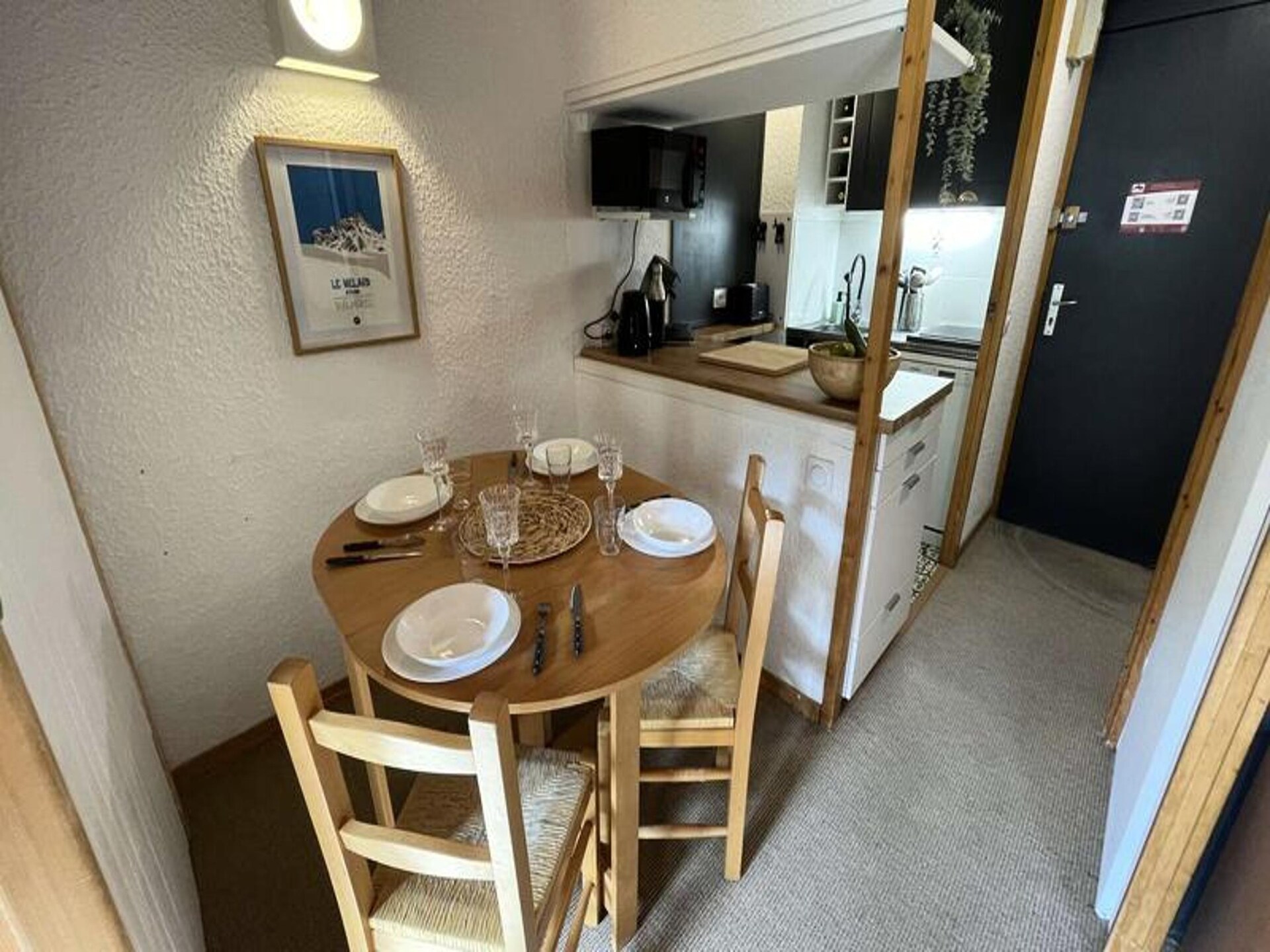 Appartement 4 personen aan de piste in Valmorel, vlakbij skischool - foto 17
