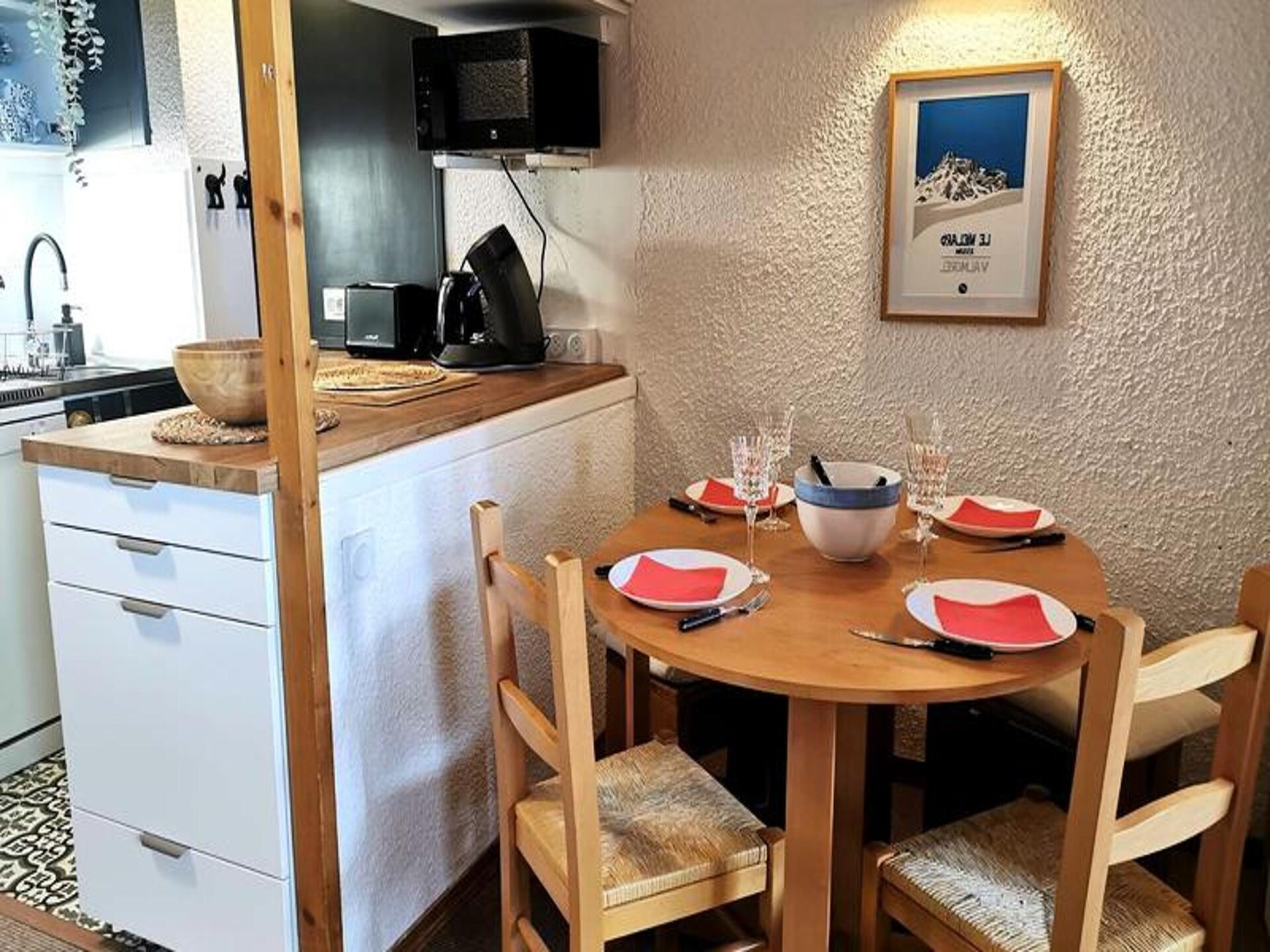 Appartement 4 personen aan de piste in Valmorel, vlakbij skischool - foto 13