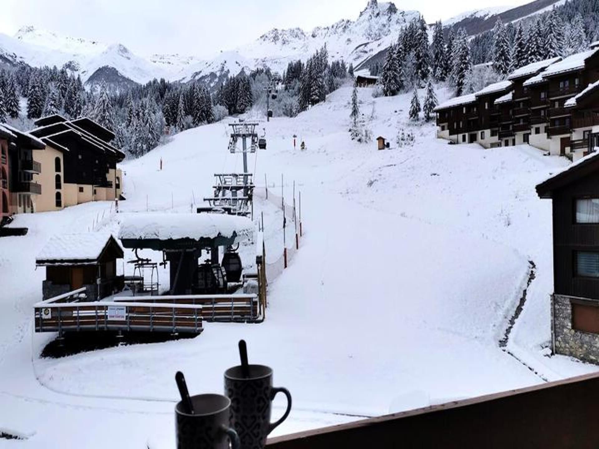 Appartement 4 personen aan de piste in Valmorel, vlakbij skischool - foto 11