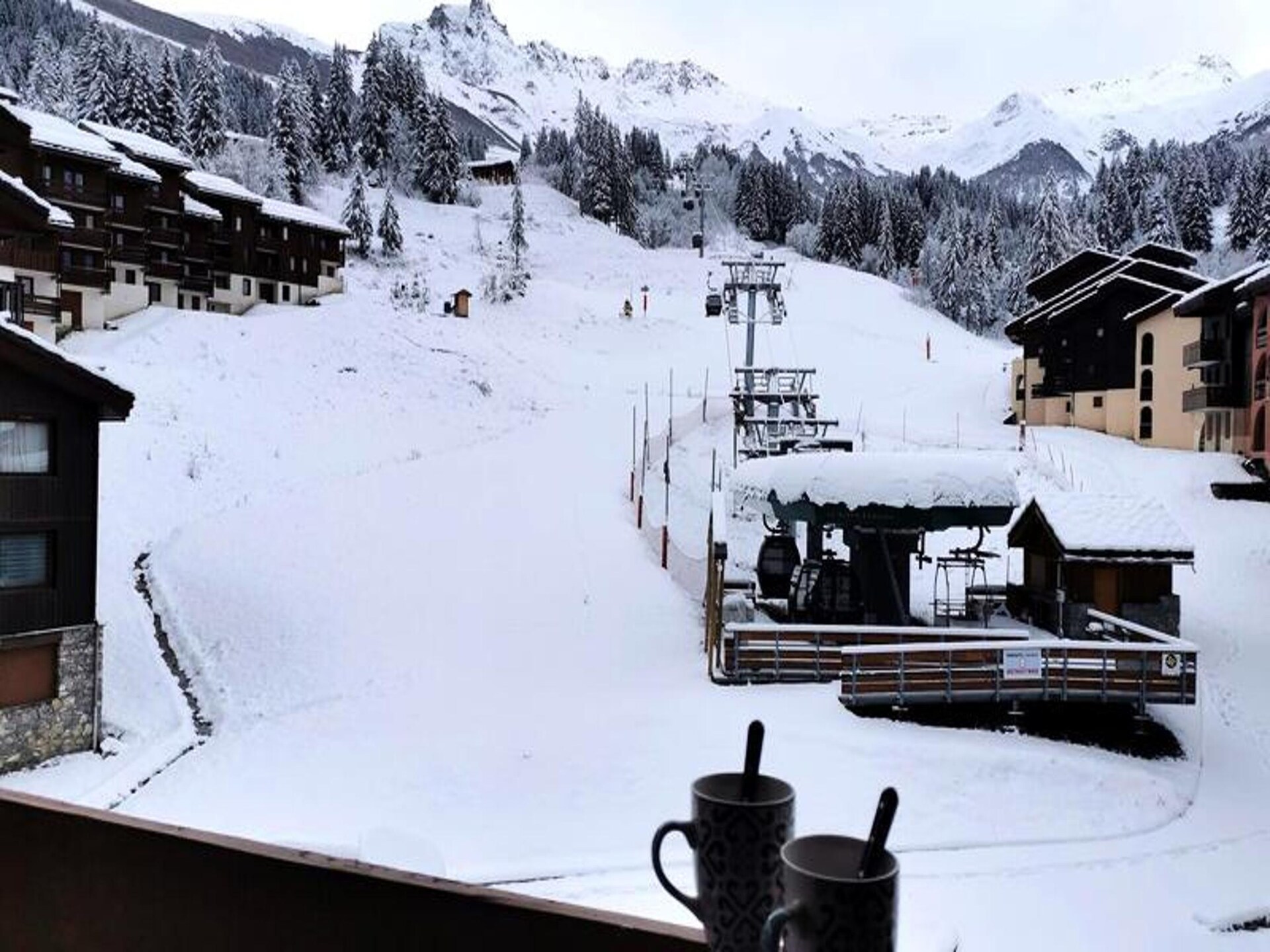 Appartement 4 personen aan de piste in Valmorel, vlakbij skischool - foto 24