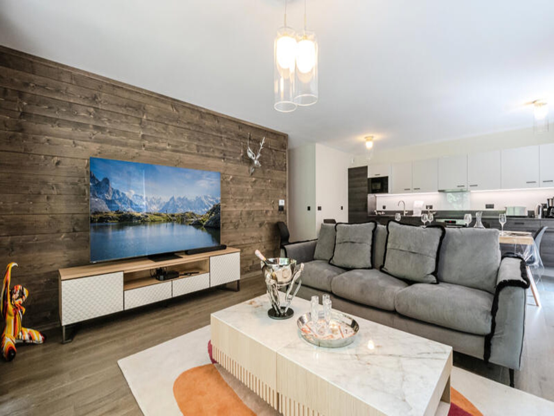 Luxe 6-persoons appartement met sauna, vlakbij het centrum van Chamonix - foto 5