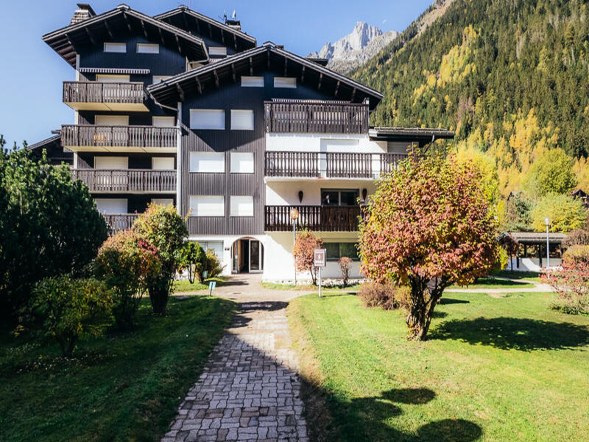Ski-in/ski-out appartement met Mont-Blanc uitzicht in het hart van Chamonix - foto 5