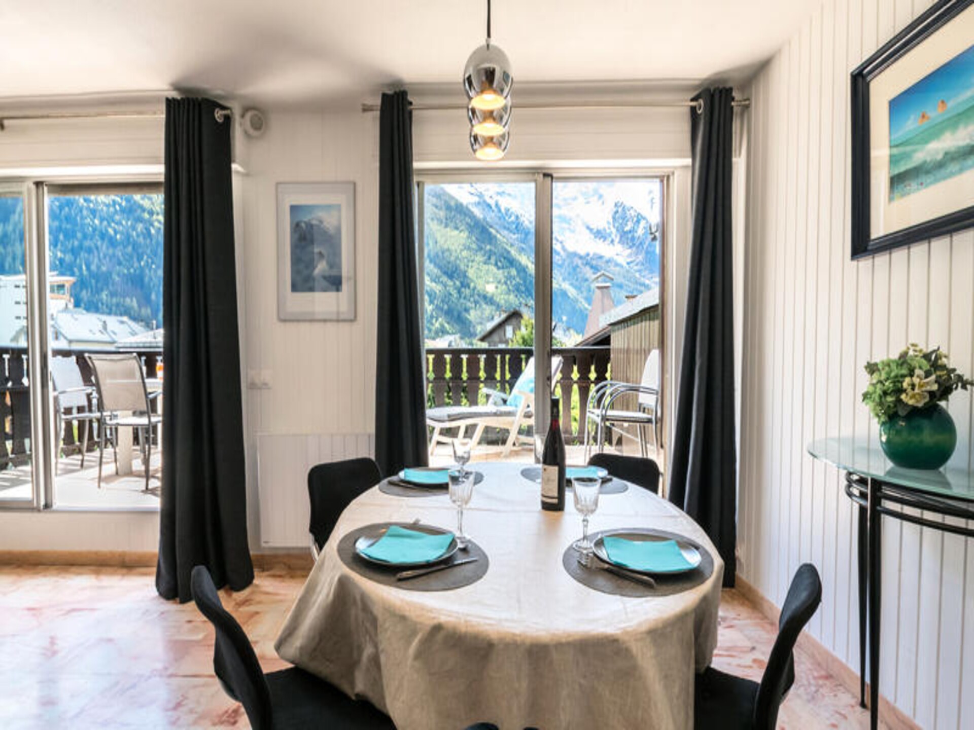Ski-in/ski-out appartement met Mont-Blanc uitzicht in het hart van Chamonix - foto 16