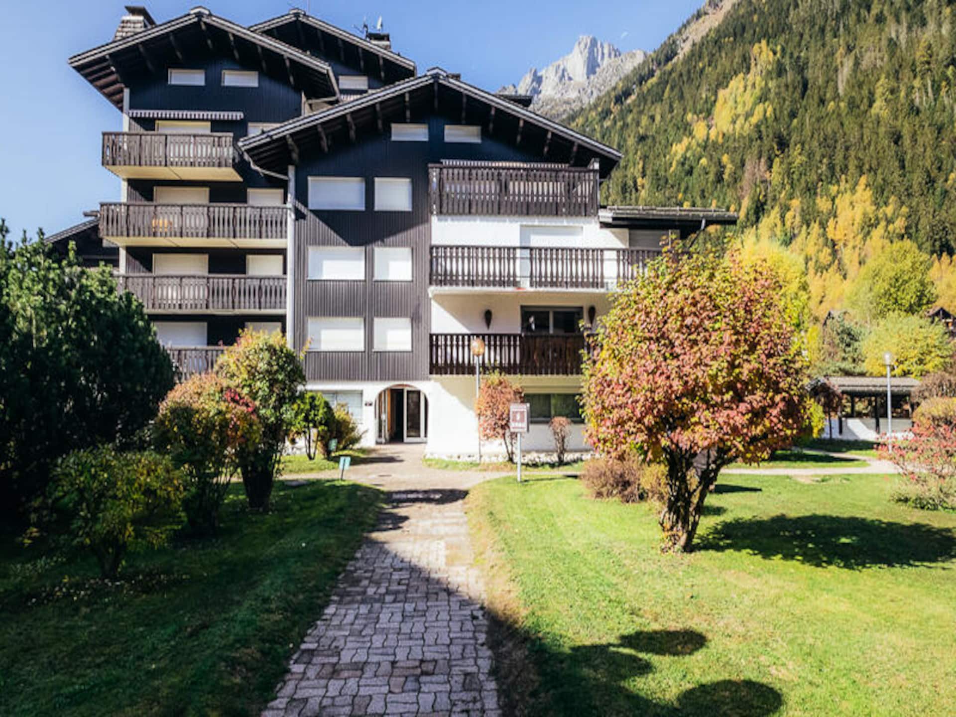 Knus appartement met Mont Blanc uitzicht, 200m van centrum Chamonix - foto 2