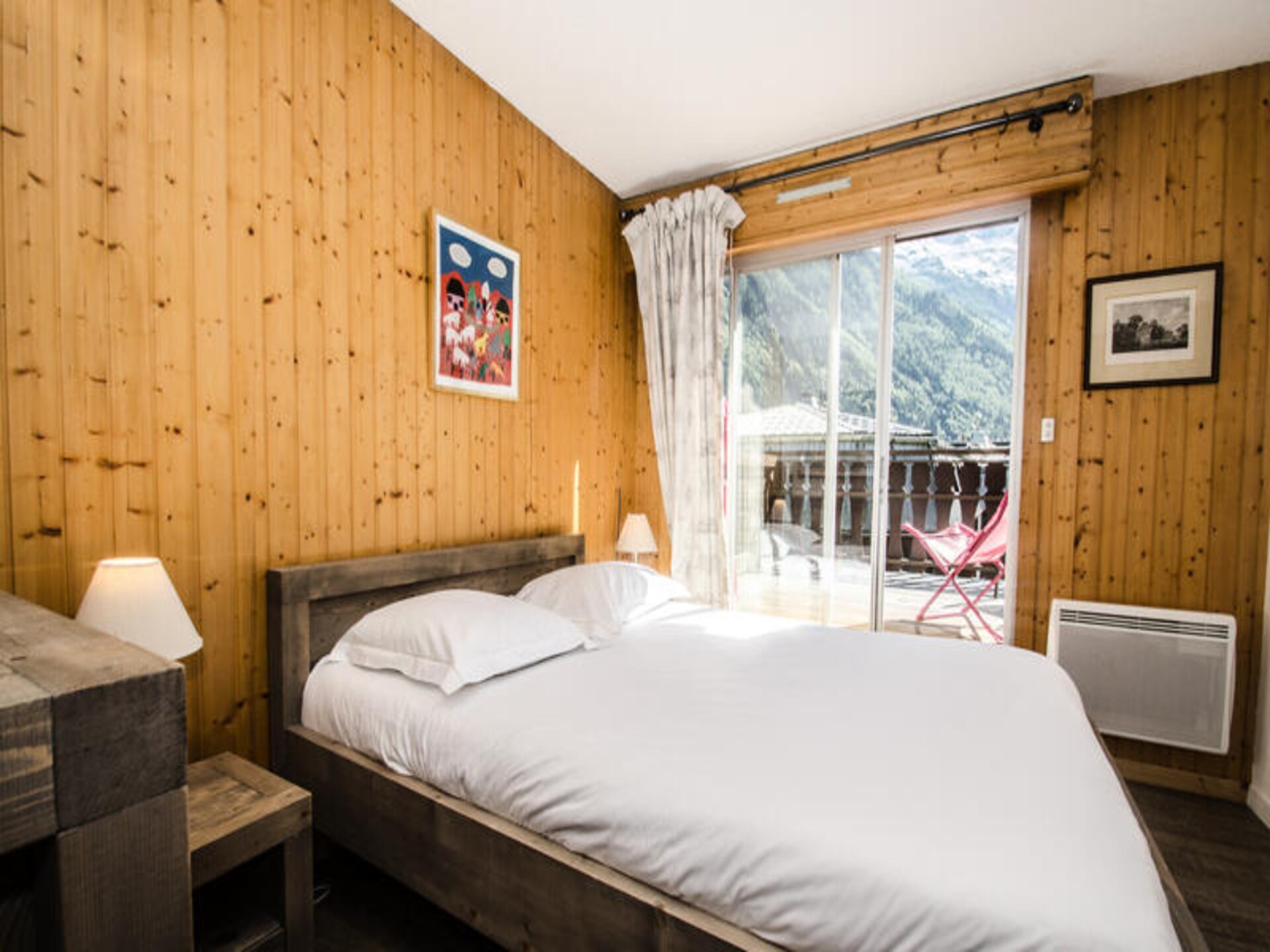 Knus appartement met Mont Blanc uitzicht, 200m van centrum Chamonix - foto 9