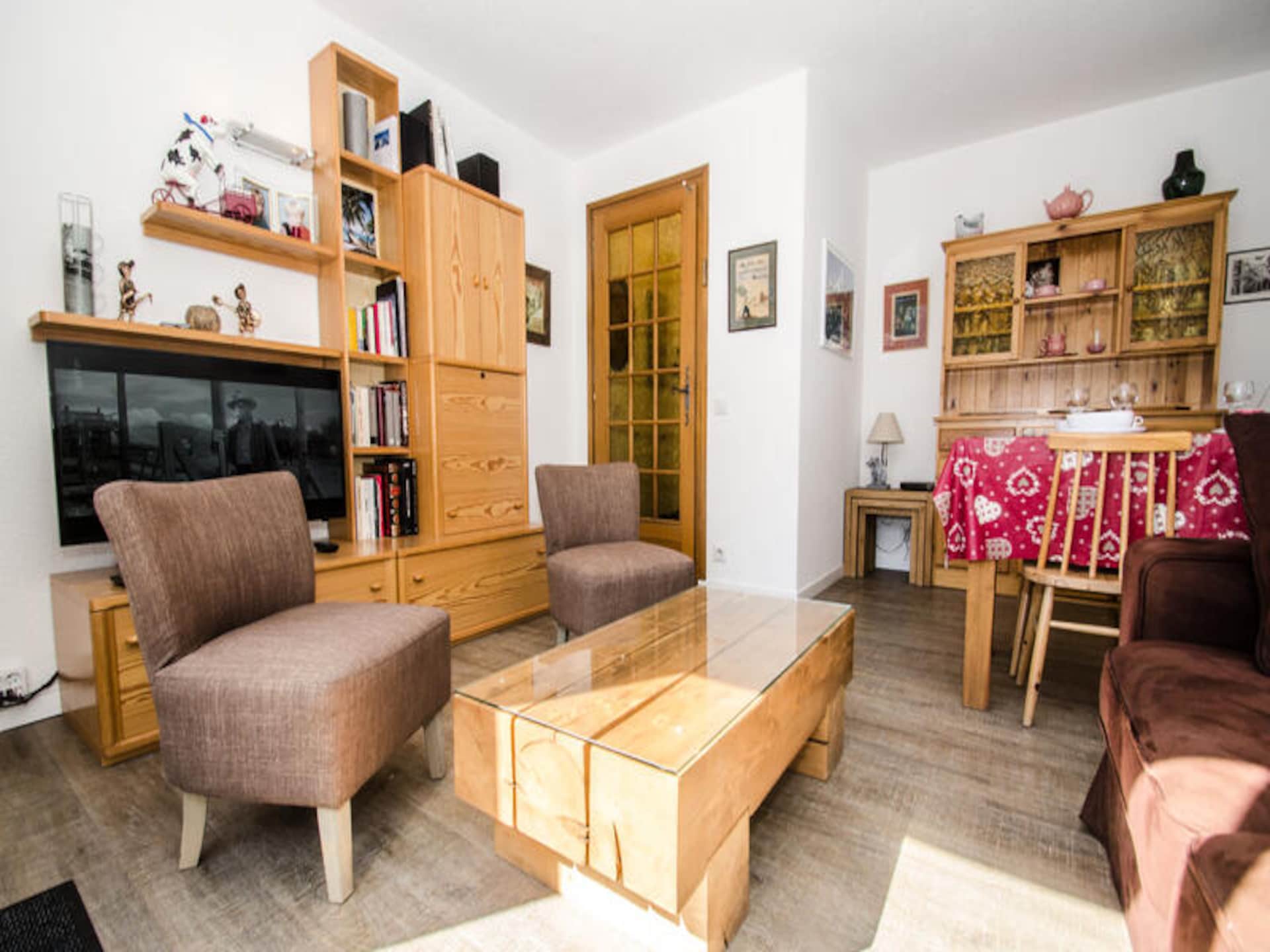Knus appartement met Mont Blanc uitzicht, 200m van centrum Chamonix - foto 12