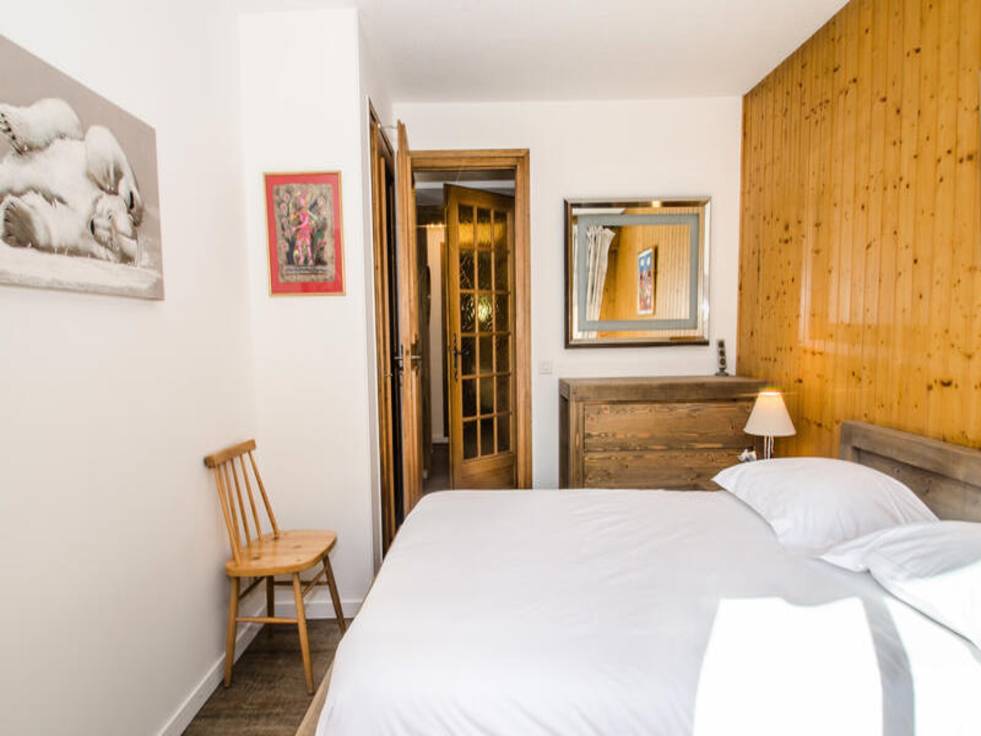 Knus appartement met Mont Blanc uitzicht, 200m van centrum Chamonix - foto 17
