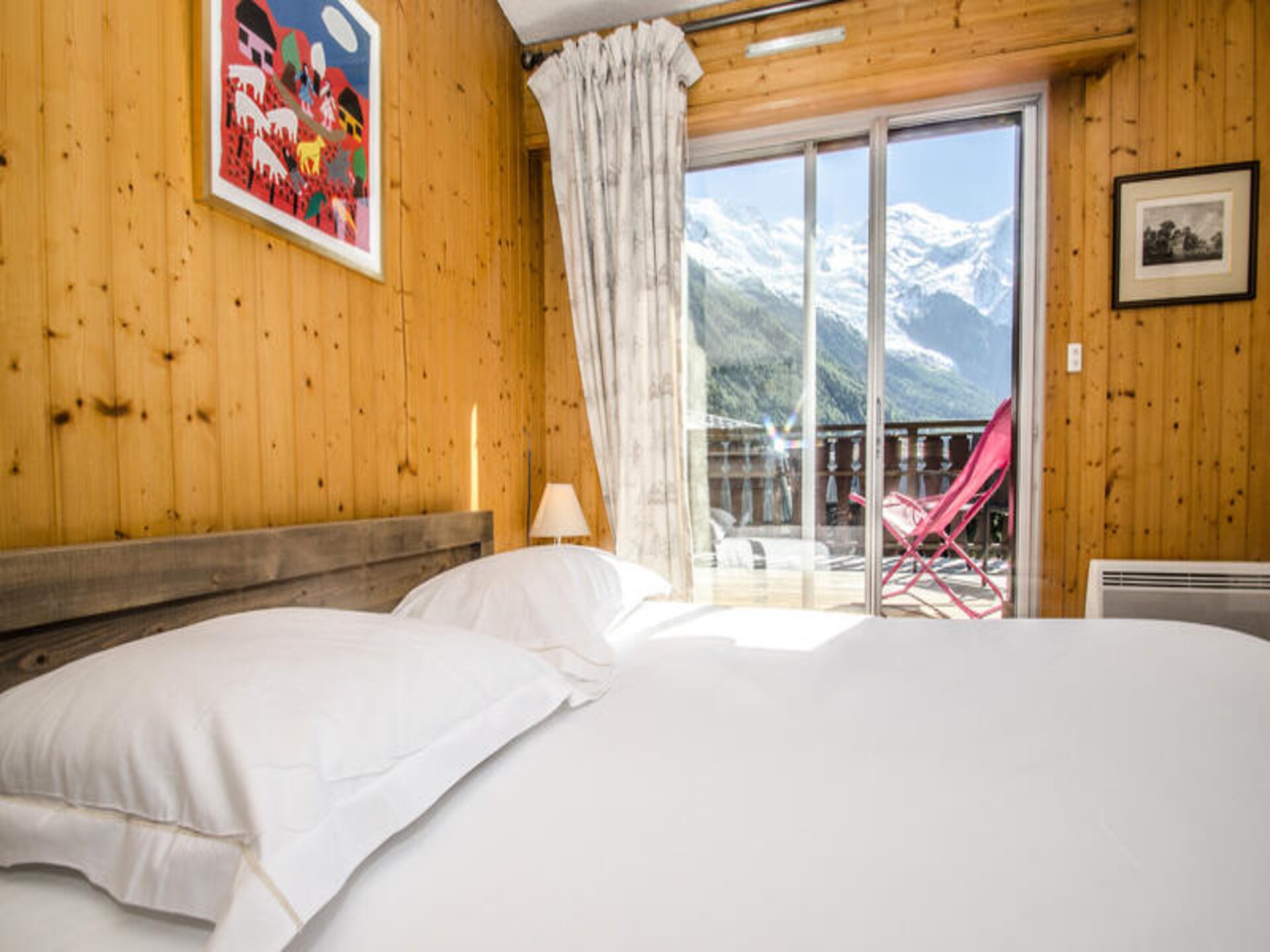 Knus appartement met Mont Blanc uitzicht, 200m van centrum Chamonix - foto 18