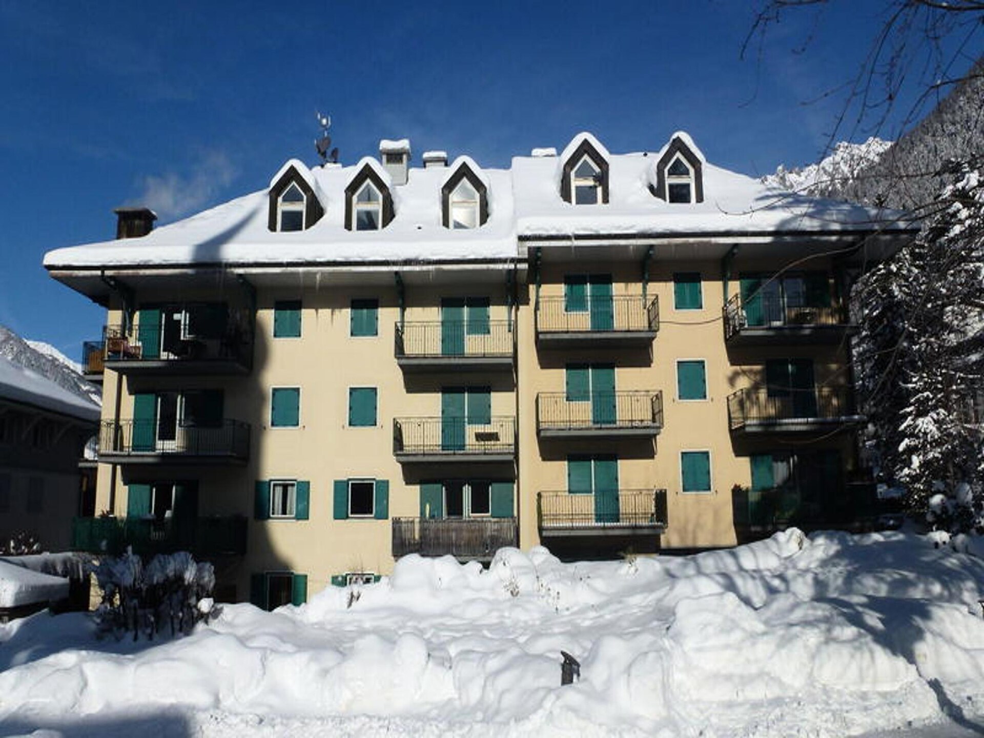 Duplexappartement in het hart van Chamonix met panoramisch uitzicht op de Mont Blanc - foto 5