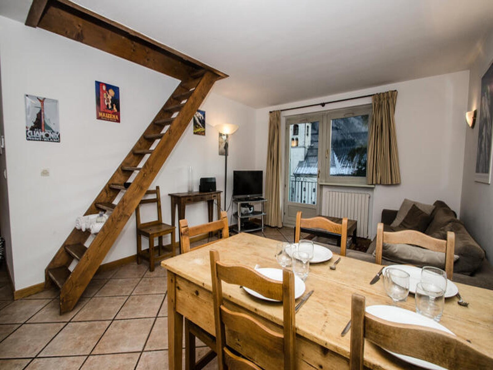 Duplexappartement in het hart van Chamonix met panoramisch uitzicht op de Mont Blanc - foto 12