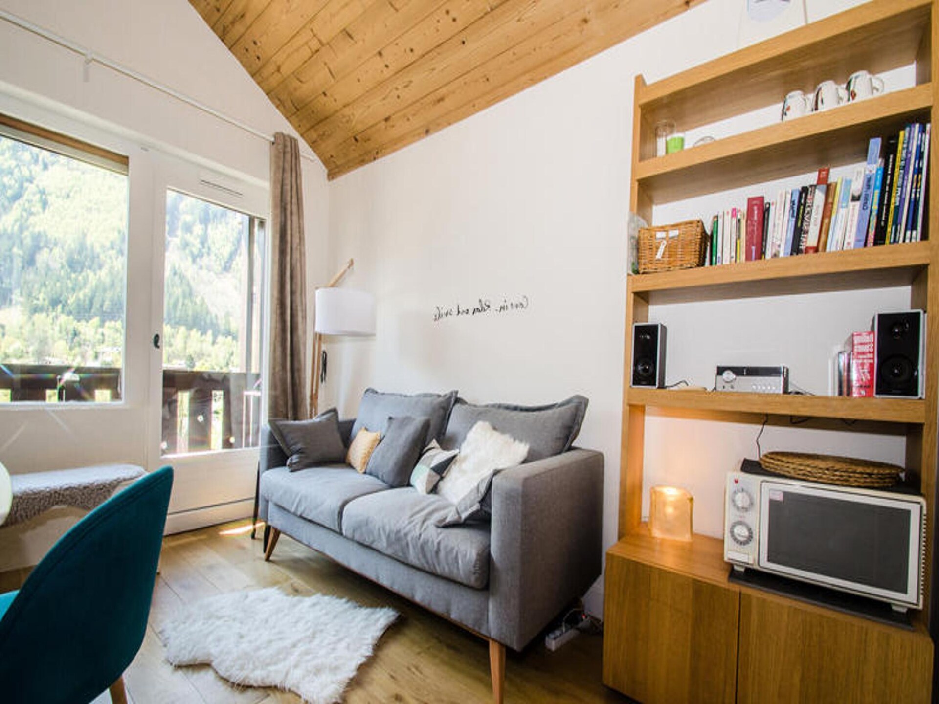 Knus appartement in Chamonix met fenomenaal uitzicht op de Mont-Blanc - foto 3