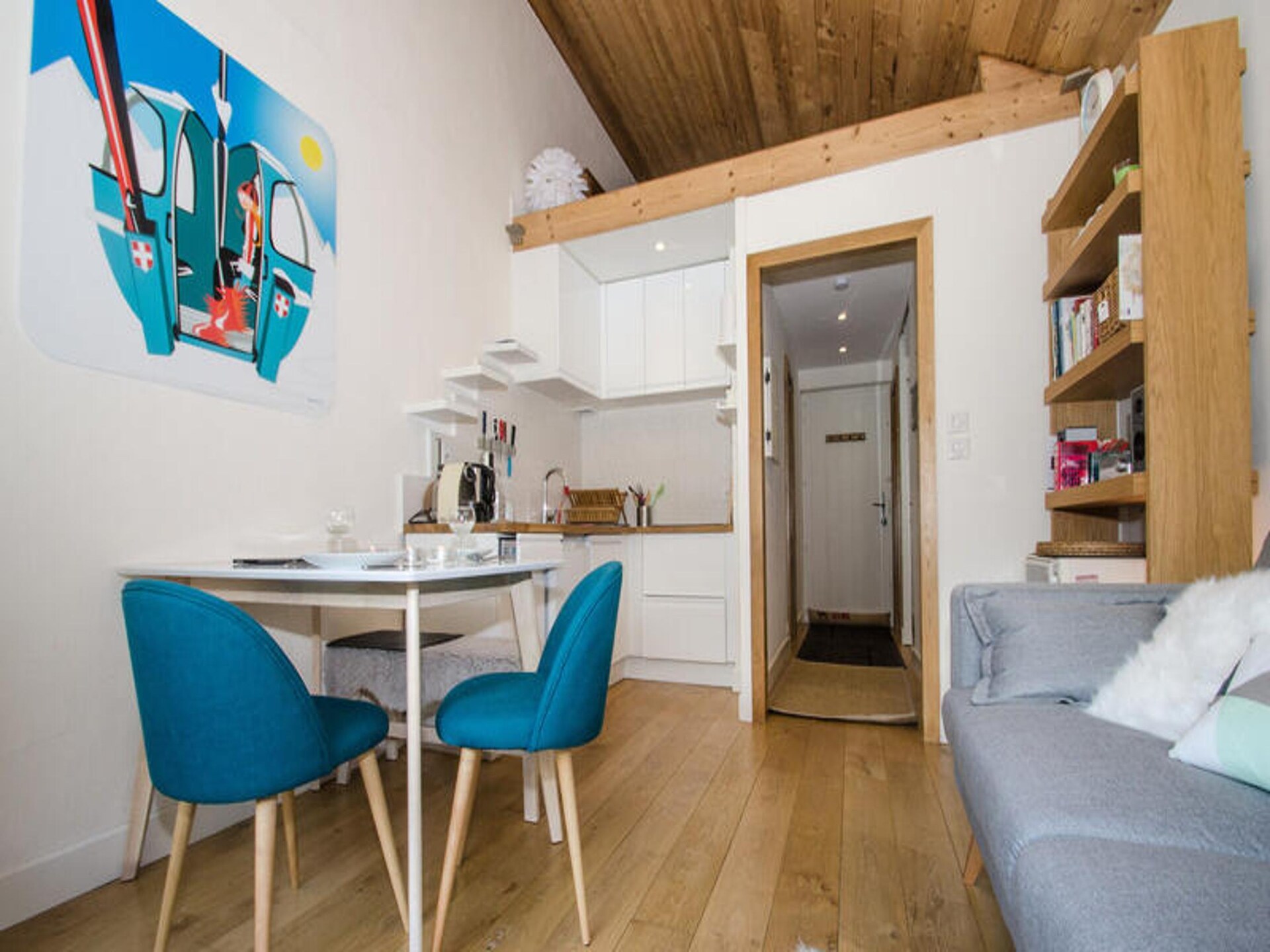Knus appartement in Chamonix met fenomenaal uitzicht op de Mont-Blanc - foto 19