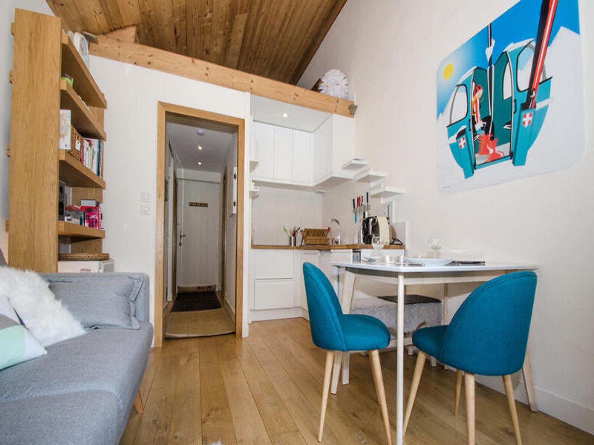 Knus appartement in Chamonix met fenomenaal uitzicht op de Mont-Blanc - foto 7