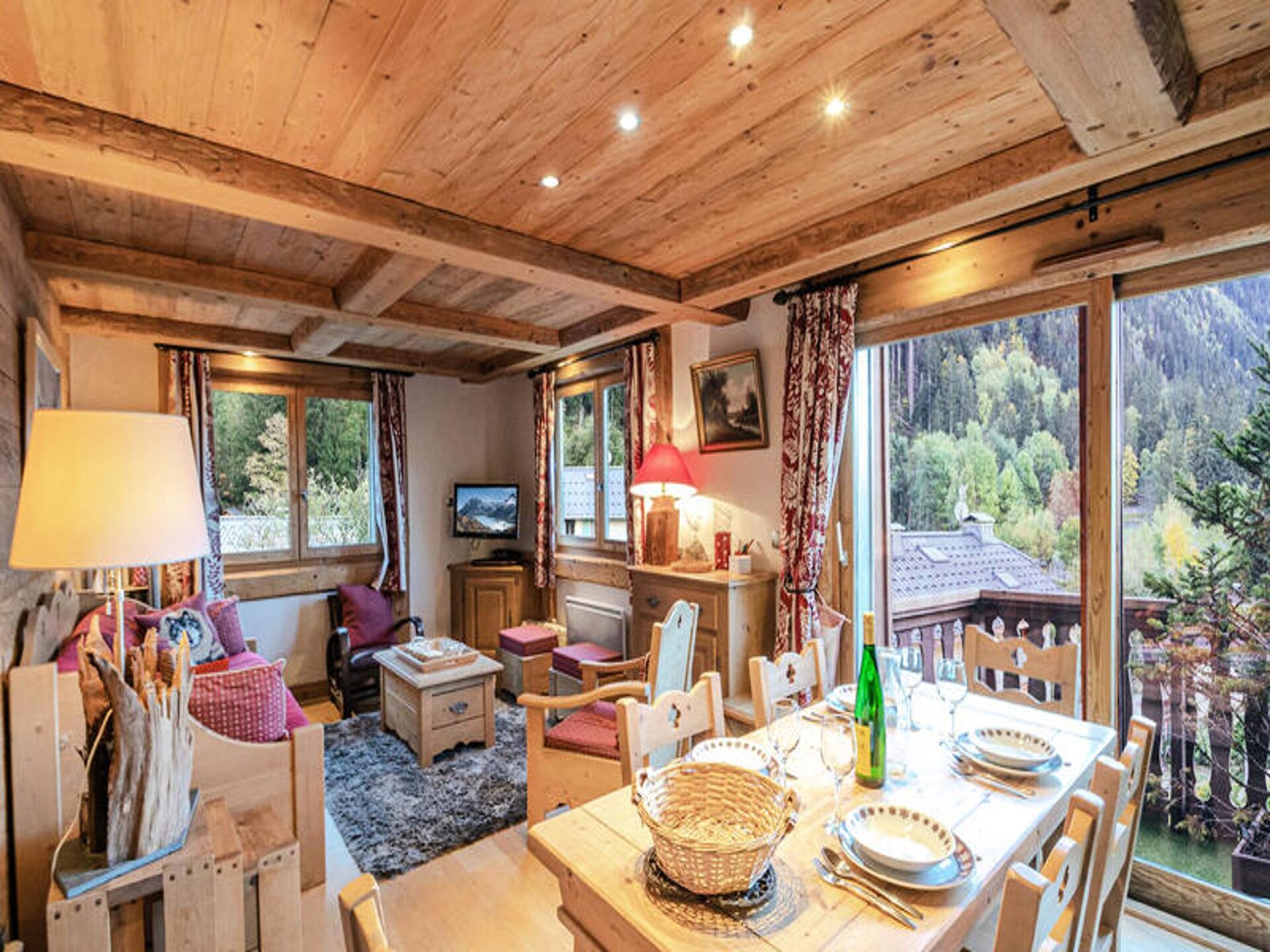 Appartement met Mont-Blanc uitzicht op 450m van het centrum van Chamonix - foto 14
