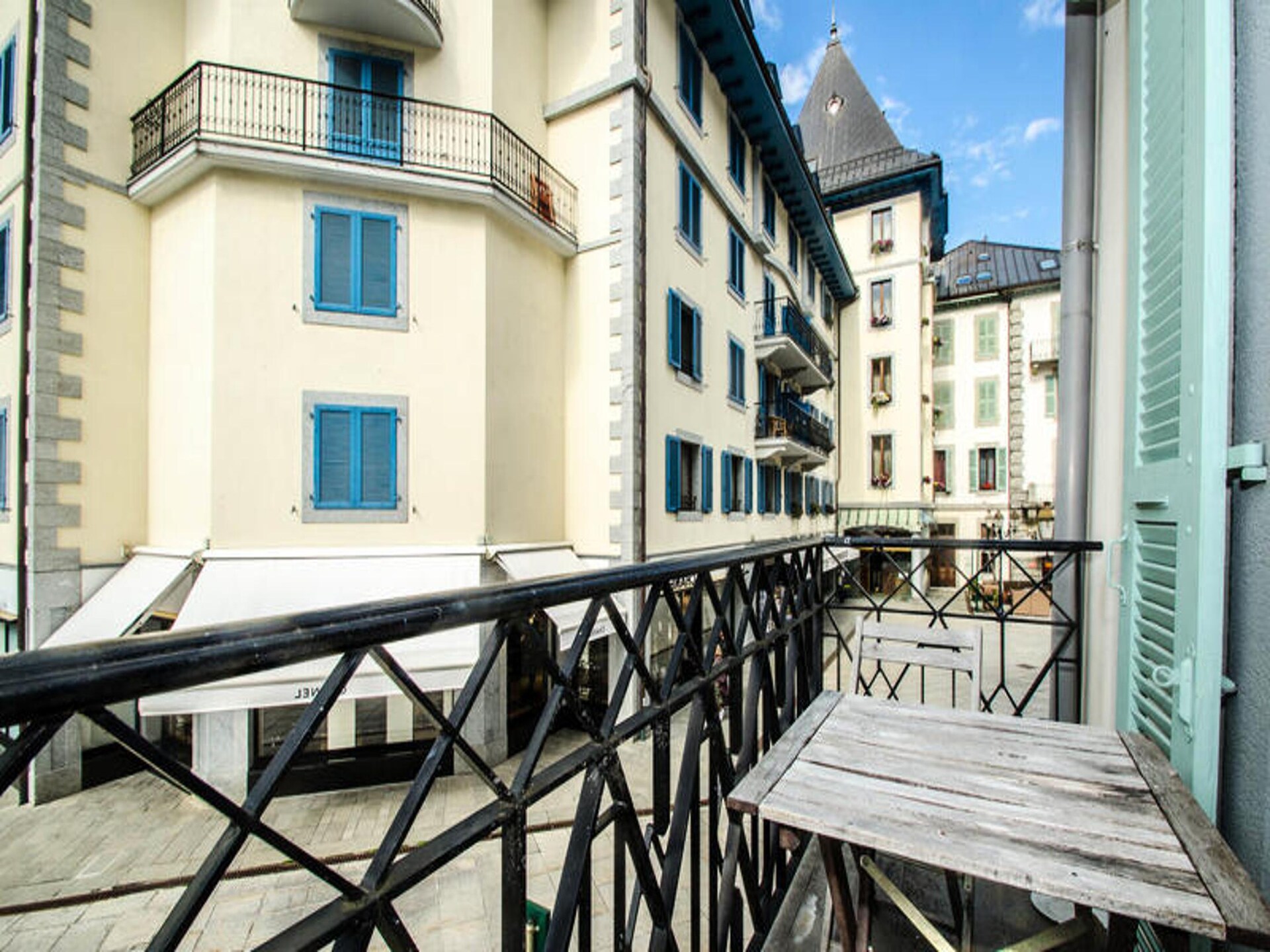 Knus appartement in het hart van Chamonix met balkon en uitzicht op de Mont-Blanc - foto 5