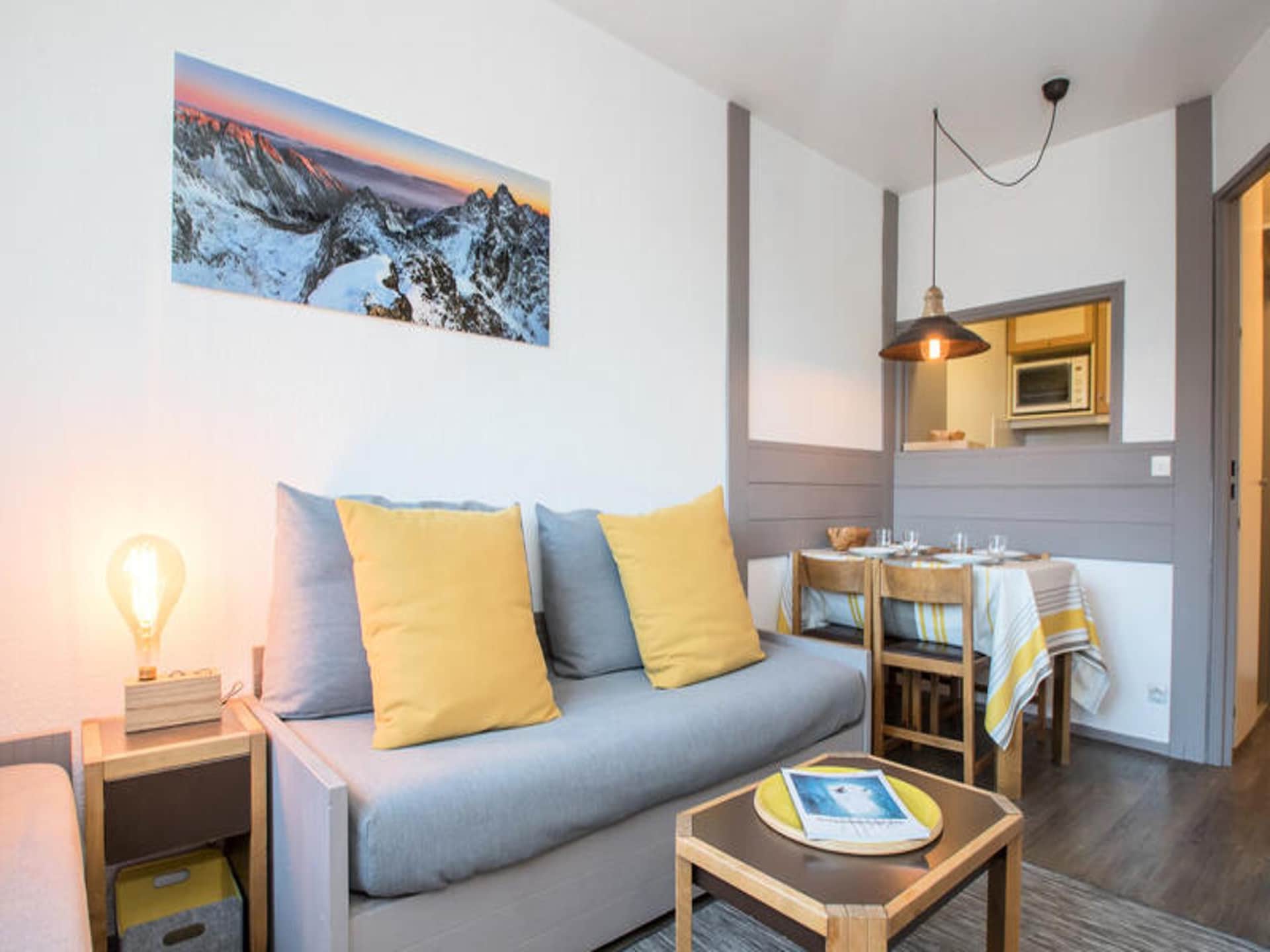 Gerenoveerd appartement op 450m van centrum Chamonix, vlakbij skibus - foto 7