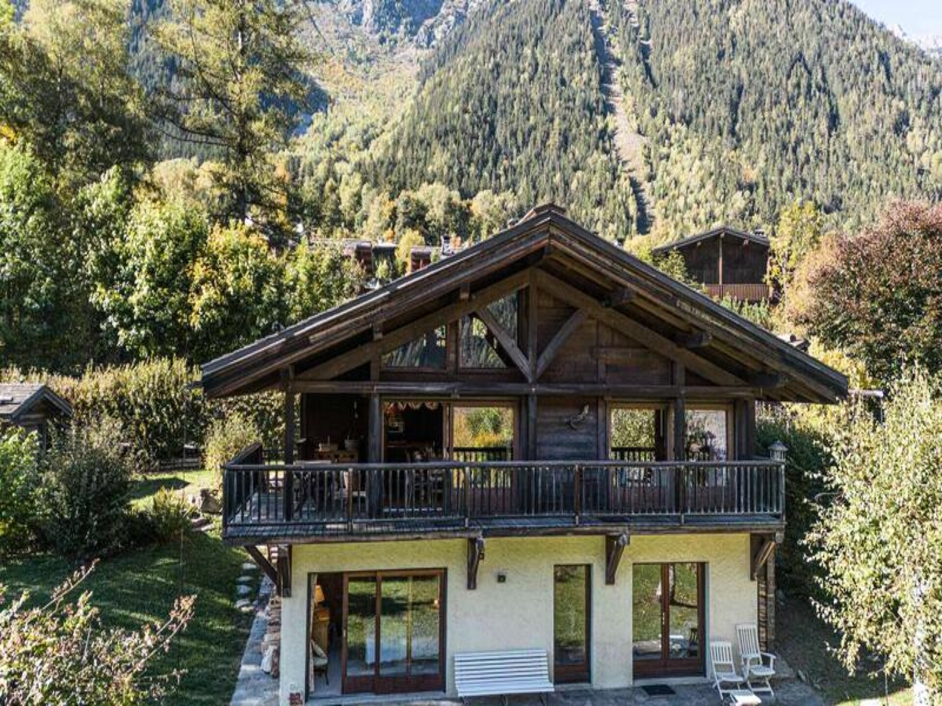 Authentiek chalet in Chamonix met Mont-Blanc uitzicht, 300m van centrum - foto 3