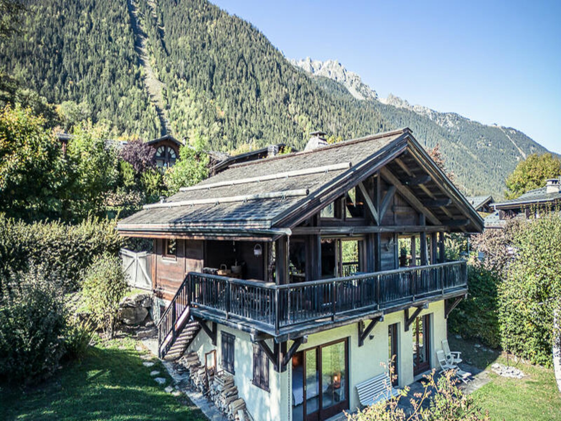 Authentiek chalet in Chamonix met Mont-Blanc uitzicht, 300m van centrum - foto 4