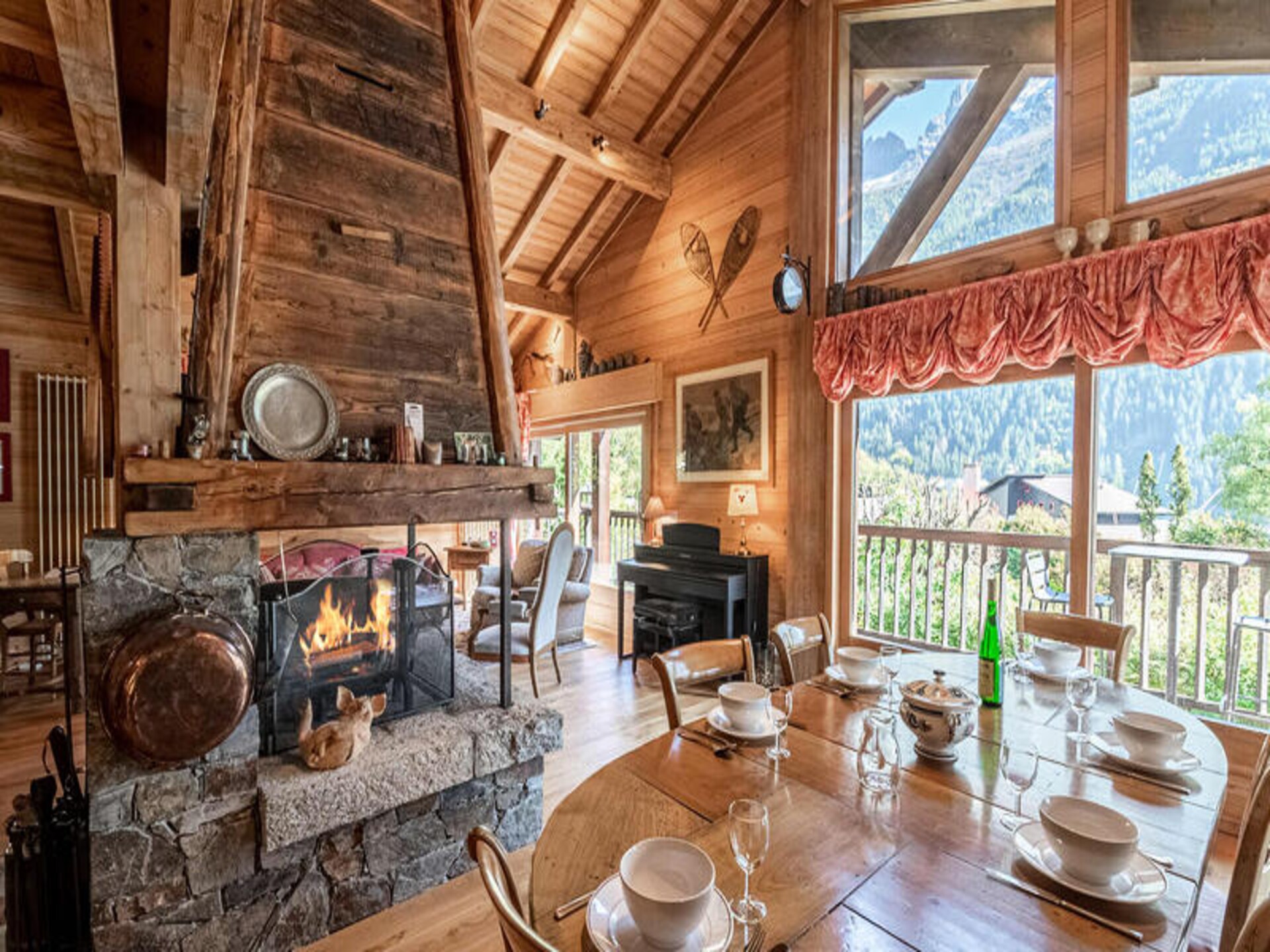 Authentiek chalet in Chamonix met Mont-Blanc uitzicht, 300m van centrum - foto 14