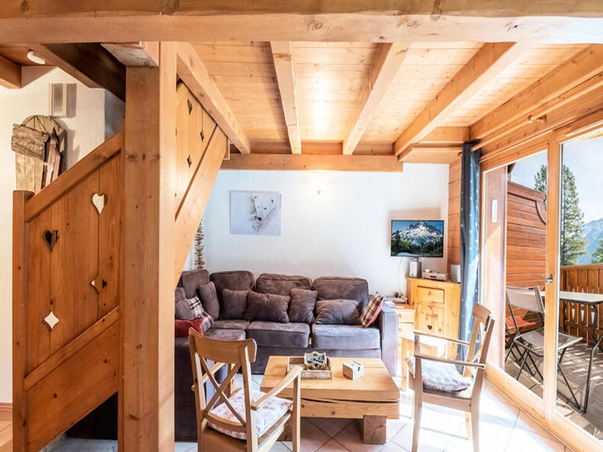 Duplexappartement met panoramisch uitzicht op de Mont Blanc in Chamonix - foto 1