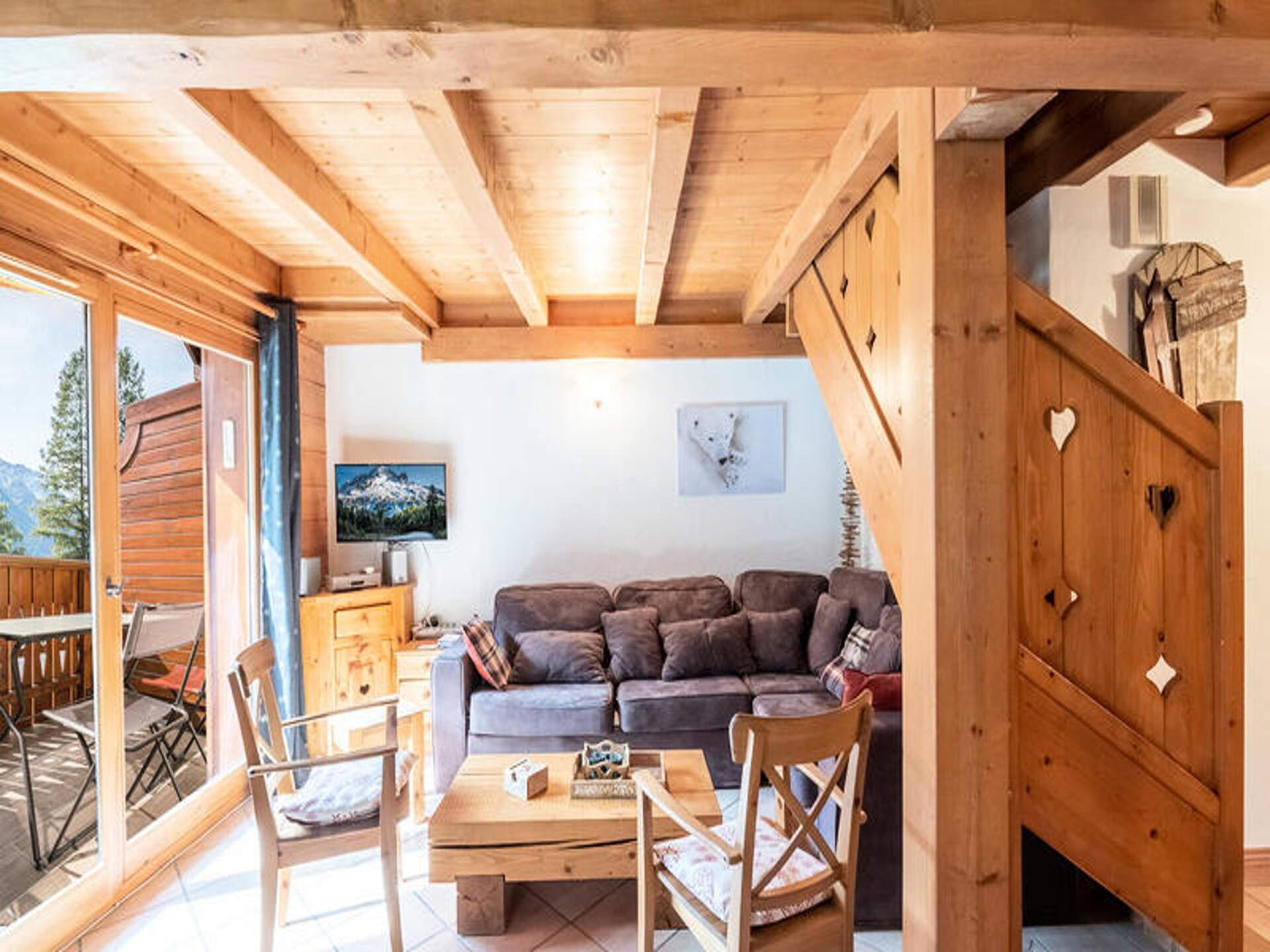 Duplexappartement met panoramisch uitzicht op de Mont Blanc in Chamonix - foto 3