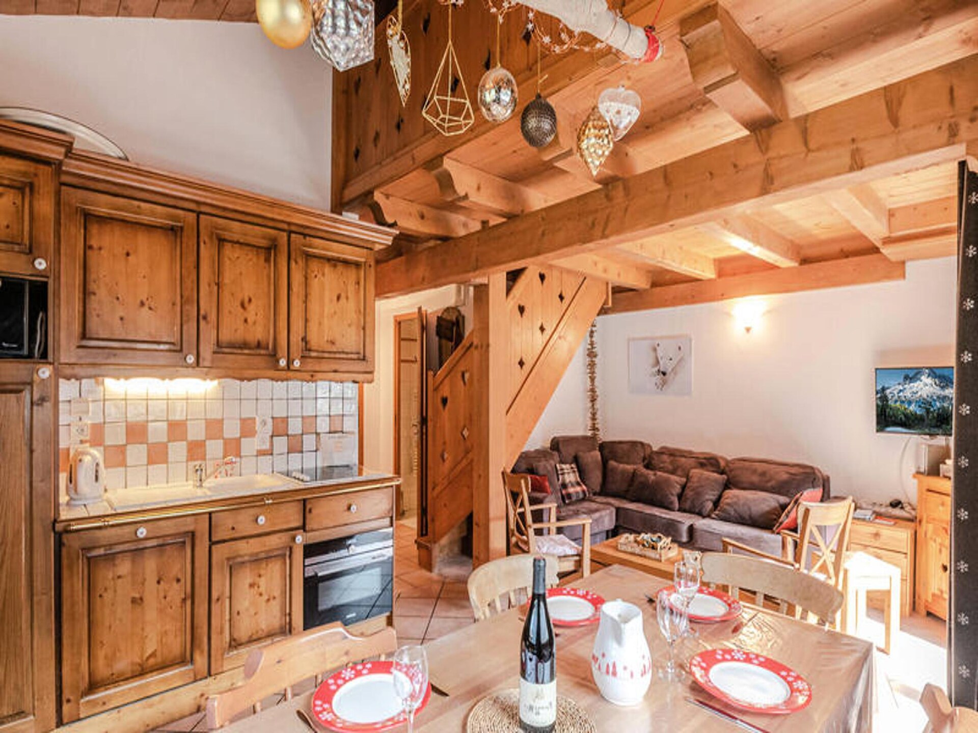 Duplexappartement met panoramisch uitzicht op de Mont Blanc in Chamonix - foto 9