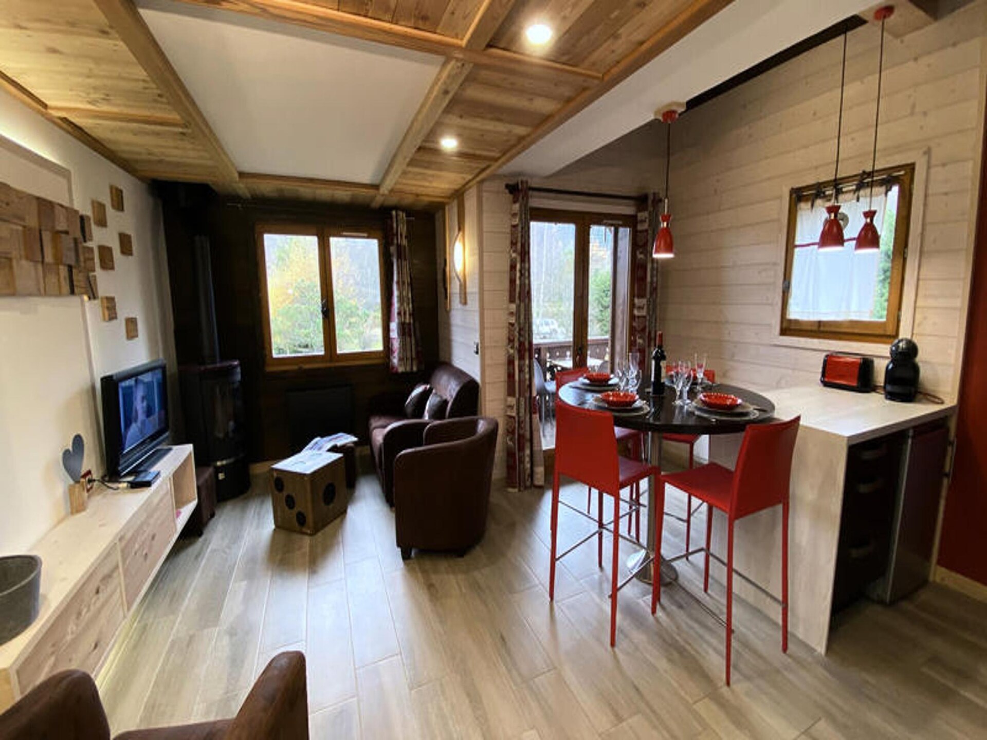 Duplexappartement in Chamonix met uitzicht op de Mont-Blanc - foto 9