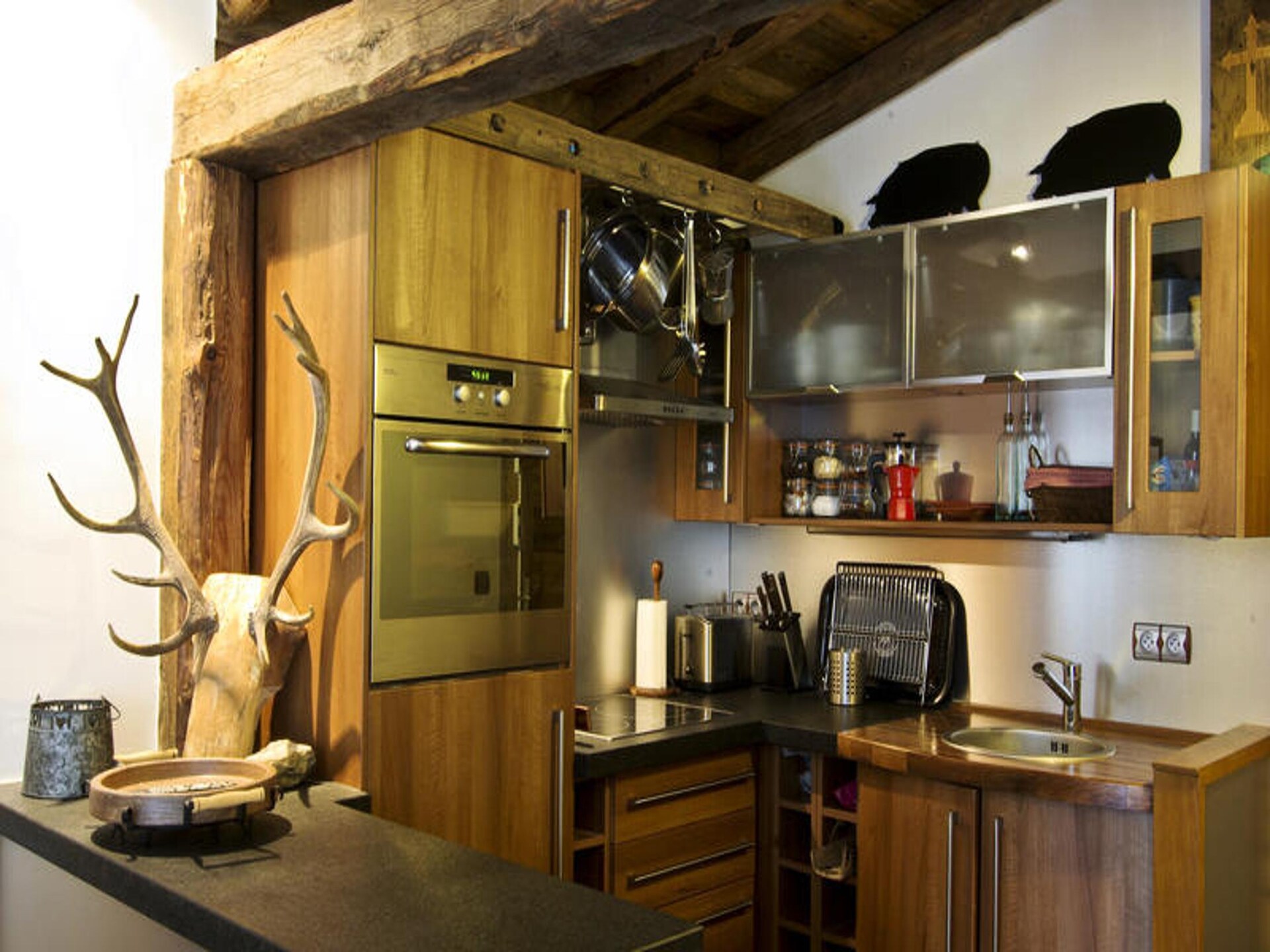 Knus appartement op de 6e verdieping met Mont-Blanc uitzicht in Chamonix - foto 26