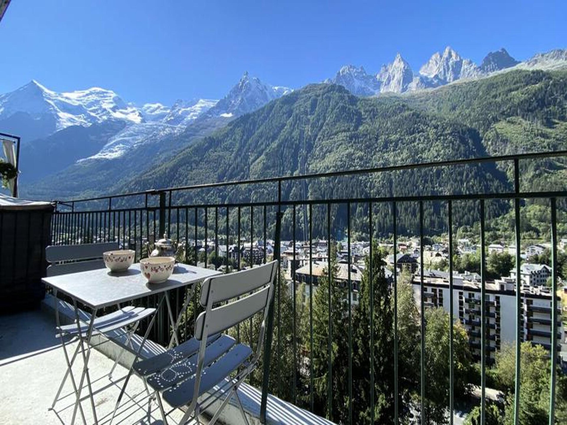 Knus appartement op de 6e verdieping met Mont-Blanc uitzicht in Chamonix - foto 31