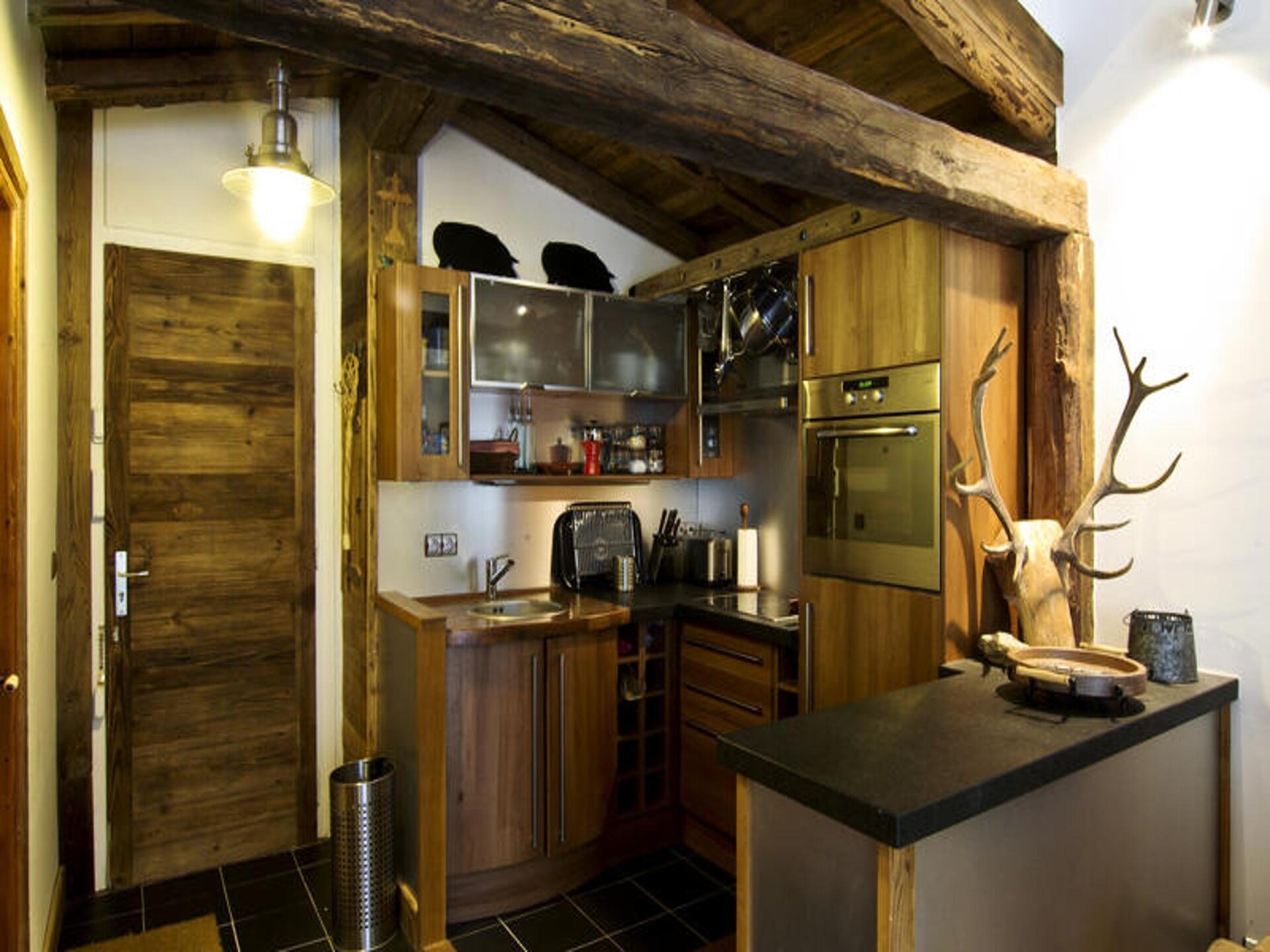 Knus appartement op de 6e verdieping met Mont-Blanc uitzicht in Chamonix - foto 16