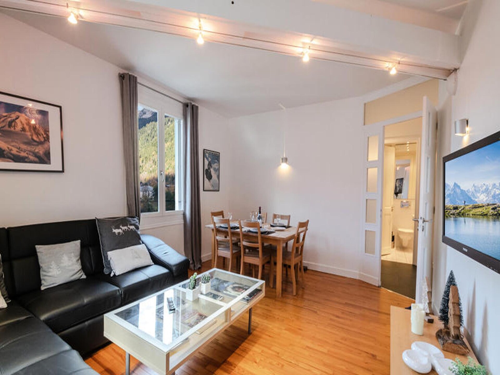 Panoramisch appartement op de 7e verdieping met Mont-Blanc uitzicht in Chamonix - foto 7