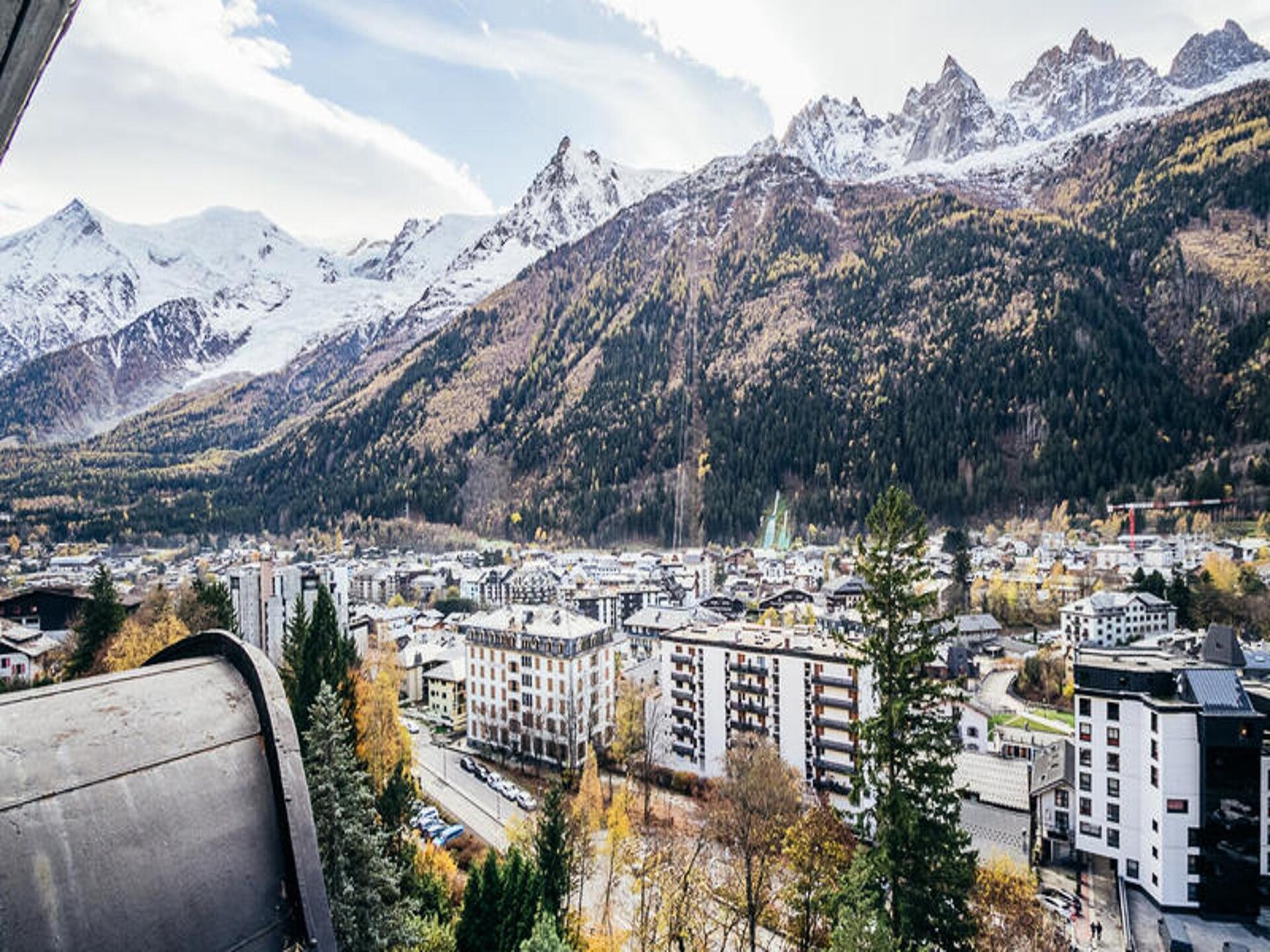 Panoramisch appartement op de 7e verdieping met Mont-Blanc uitzicht in Chamonix - foto 32