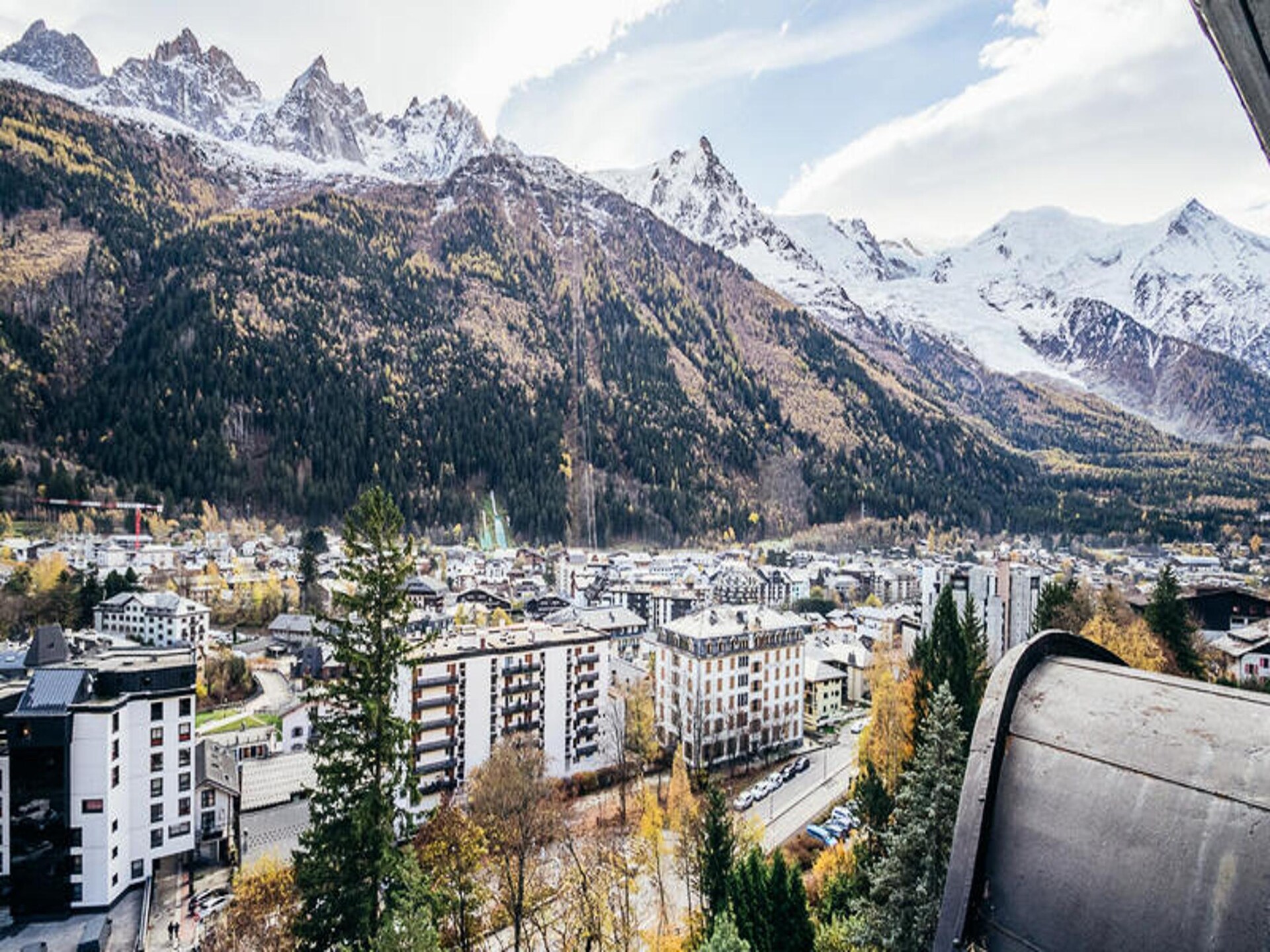Panoramisch appartement op de 7e verdieping met Mont-Blanc uitzicht in Chamonix - foto 33
