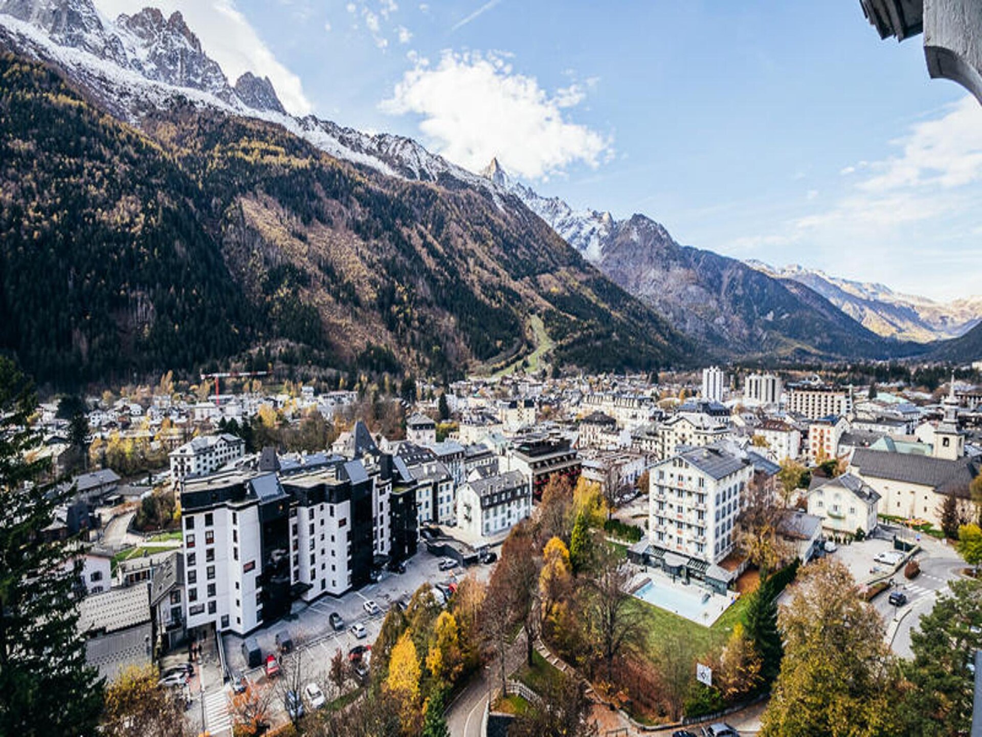 Panoramisch appartement op de 7e verdieping met Mont-Blanc uitzicht in Chamonix - foto 31