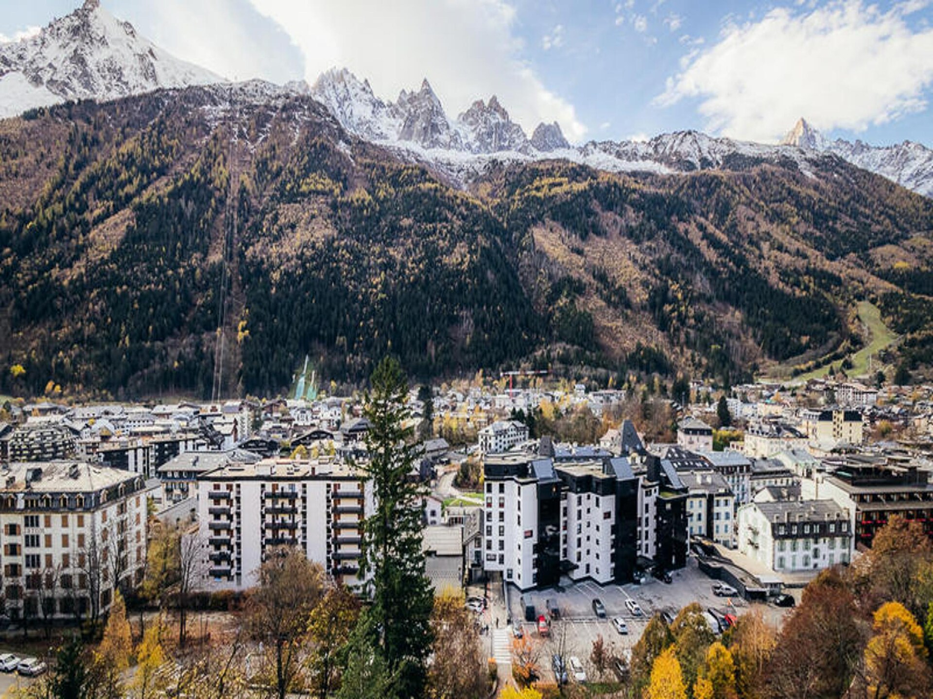 Panoramisch appartement op de 7e verdieping met Mont-Blanc uitzicht in Chamonix - foto 28