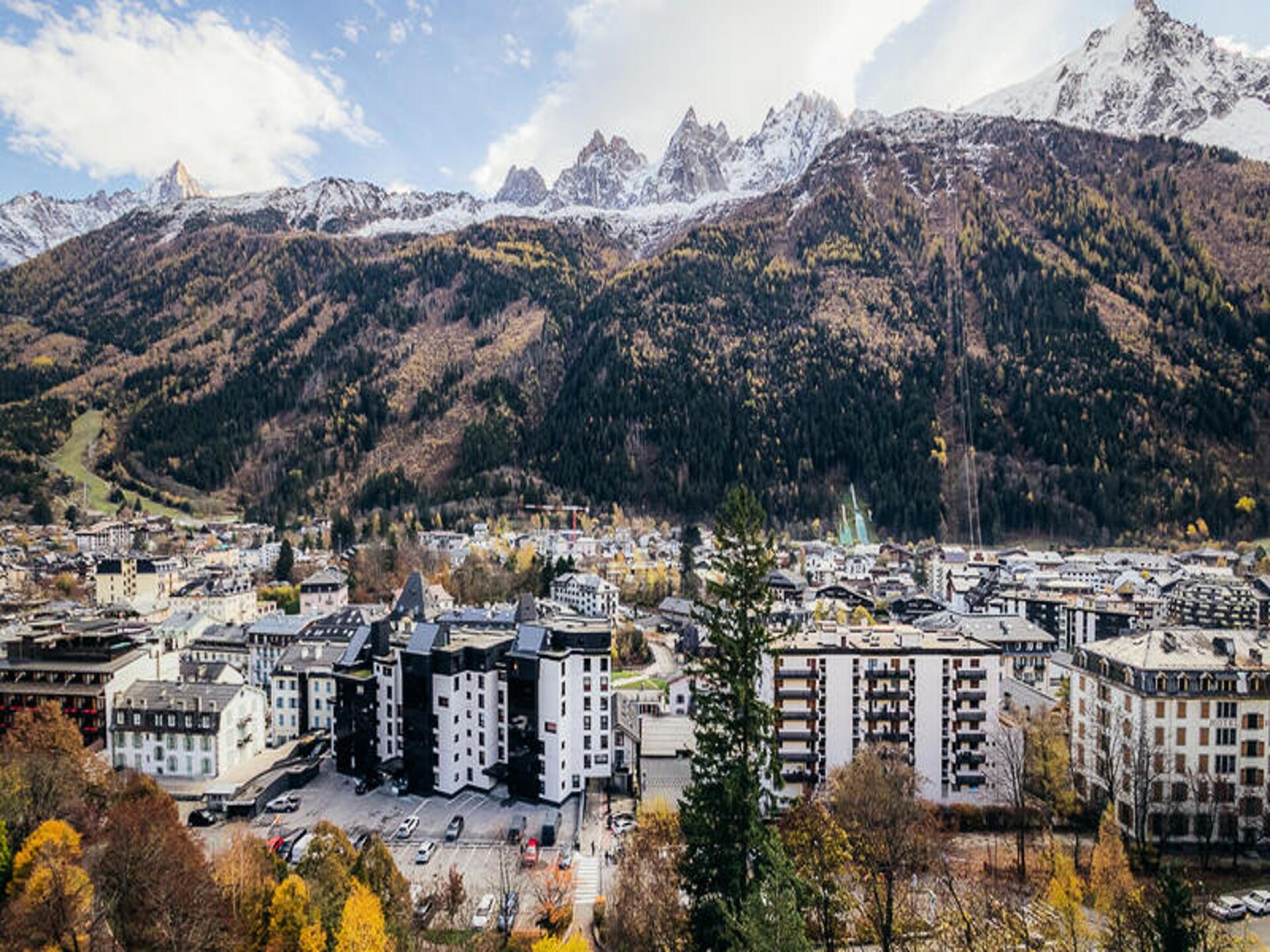 Panoramisch appartement op de 7e verdieping met Mont-Blanc uitzicht in Chamonix - foto 29