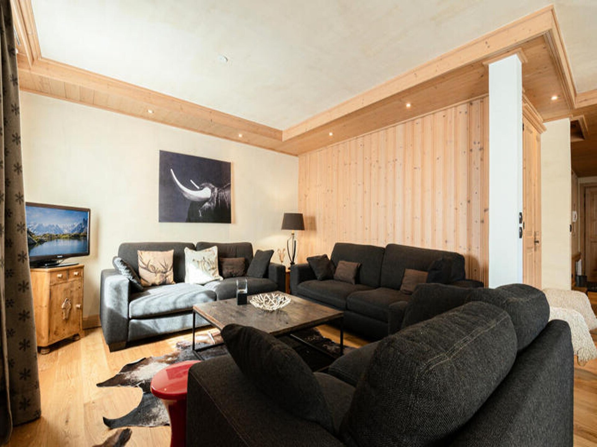 Ruim 10-persoons duplex appartement in Chamonix, vlakbij de skipiste - foto 7