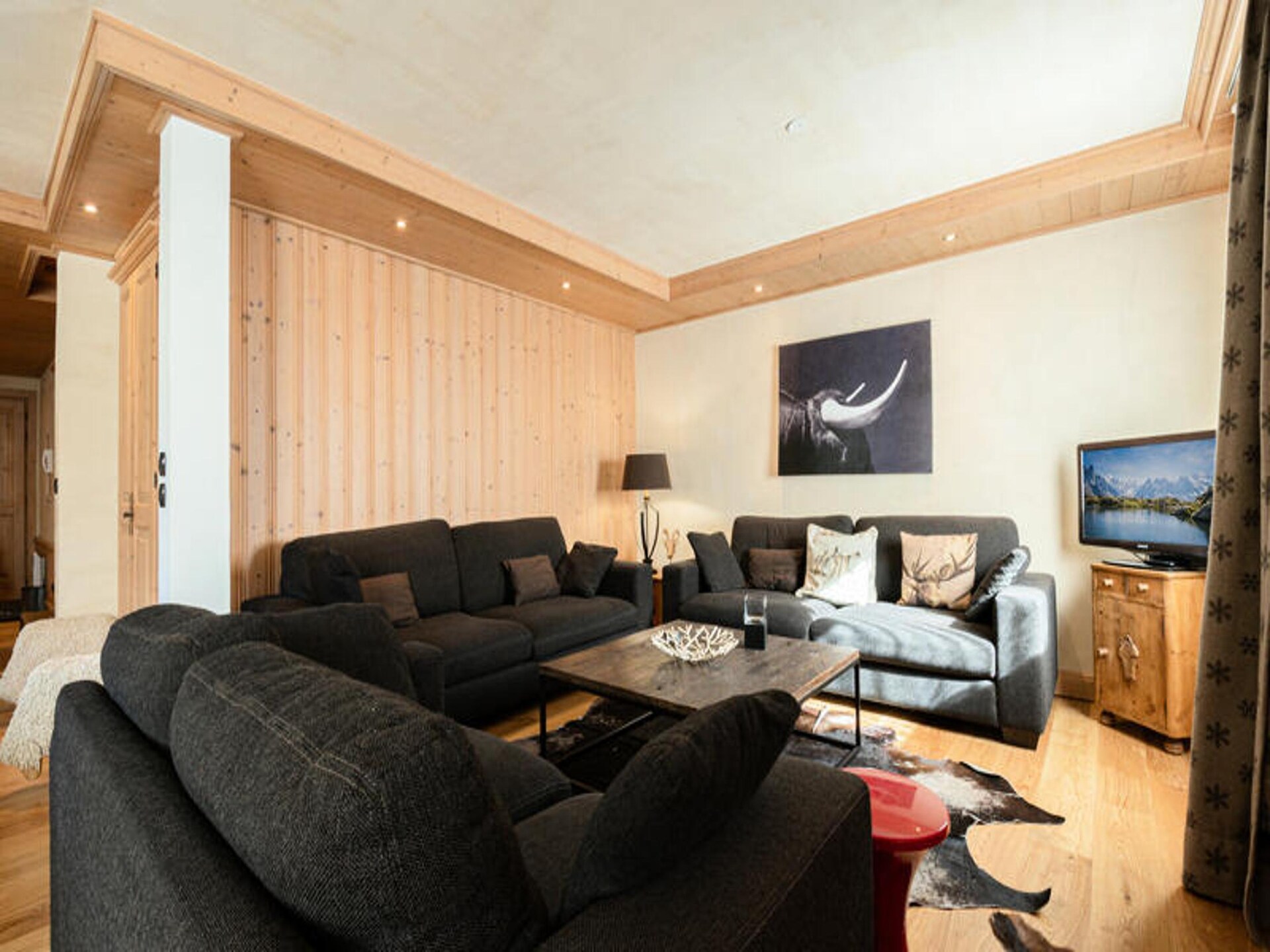 Ruim 10-persoons duplex appartement in Chamonix, vlakbij de skipiste - foto 8