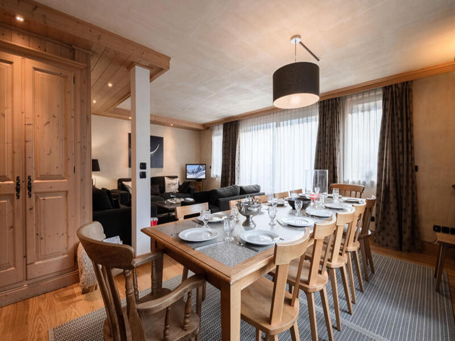 Ruim 10-persoons duplex appartement in Chamonix, vlakbij de skipiste - foto 13