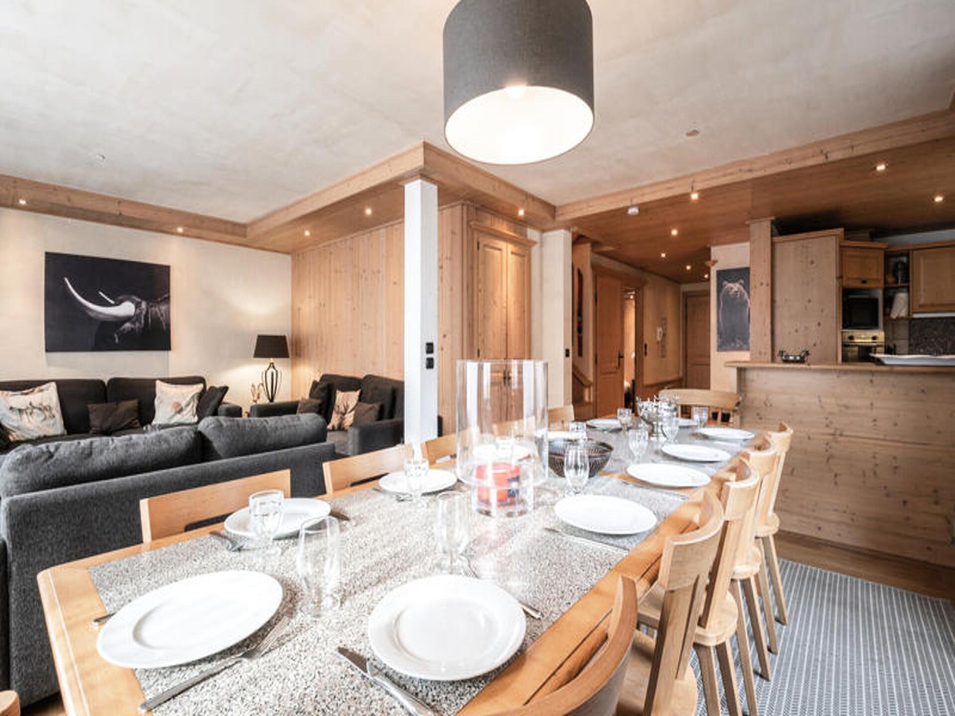 Ruim 10-persoons duplex appartement in Chamonix, vlakbij de skipiste - foto 17