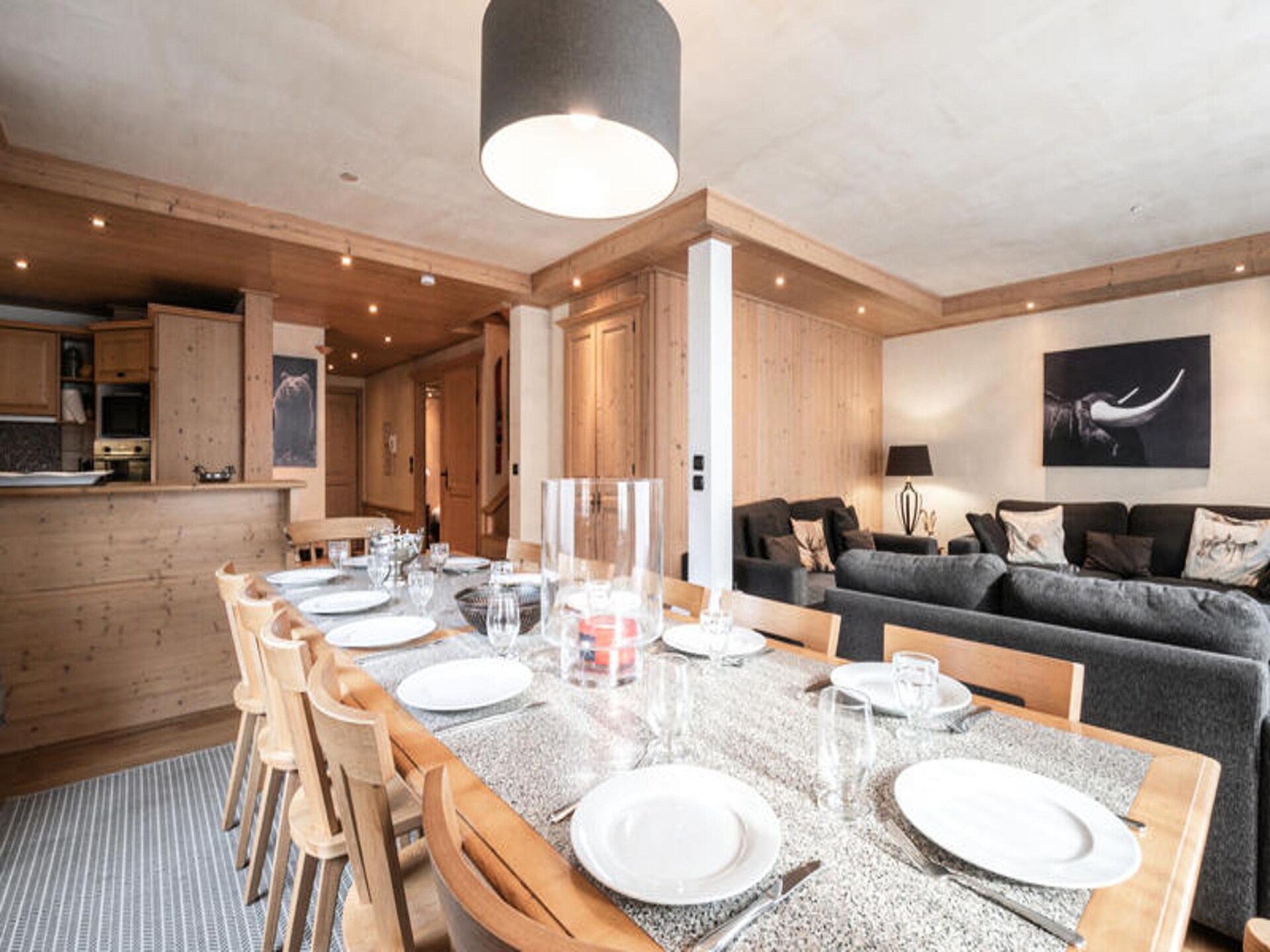 Ruim 10-persoons duplex appartement in Chamonix, vlakbij de skipiste - foto 18