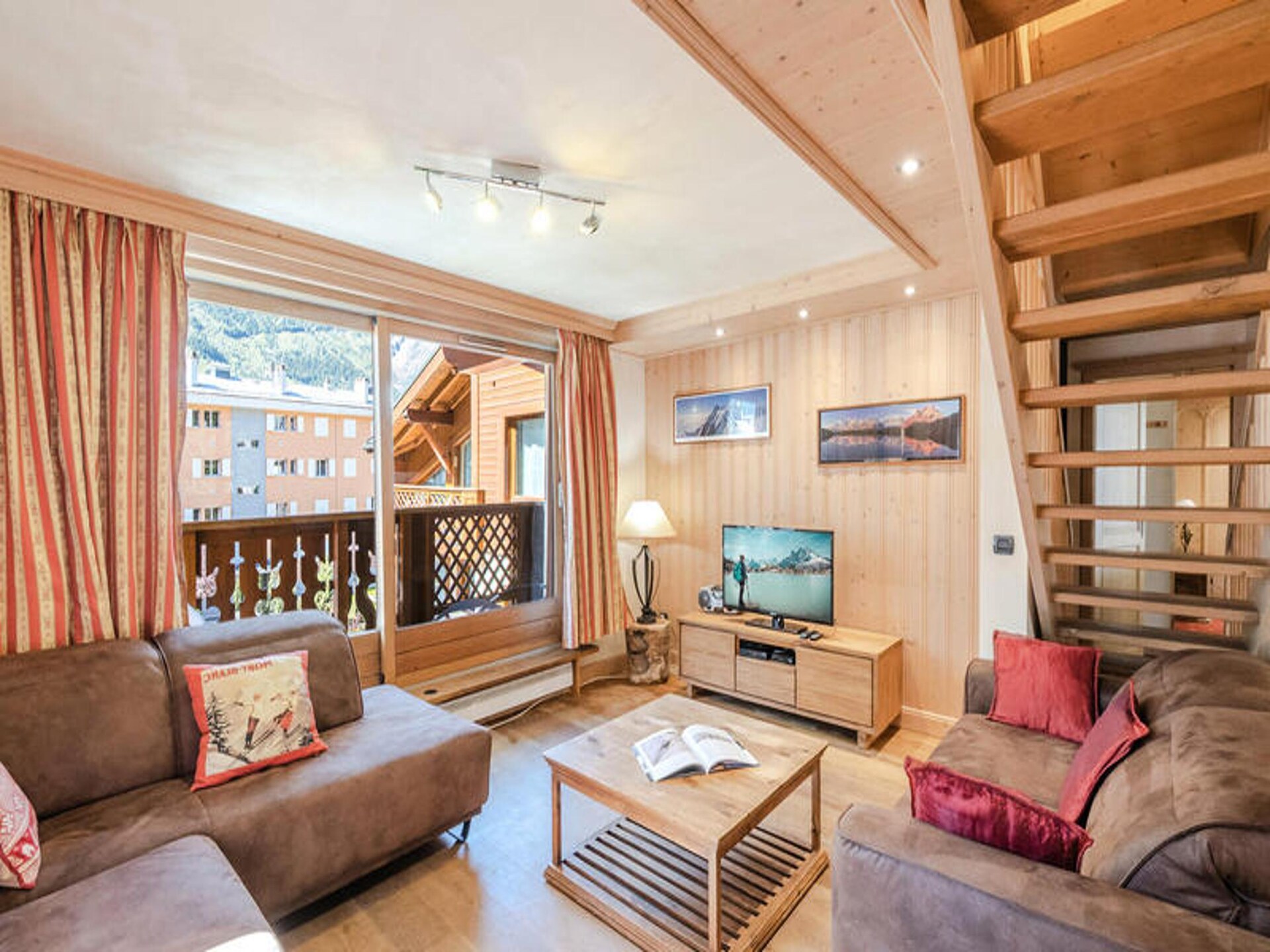 Ruim duplexappartement op 200m van de pistes met Mont-Blanc uitzicht - foto 2