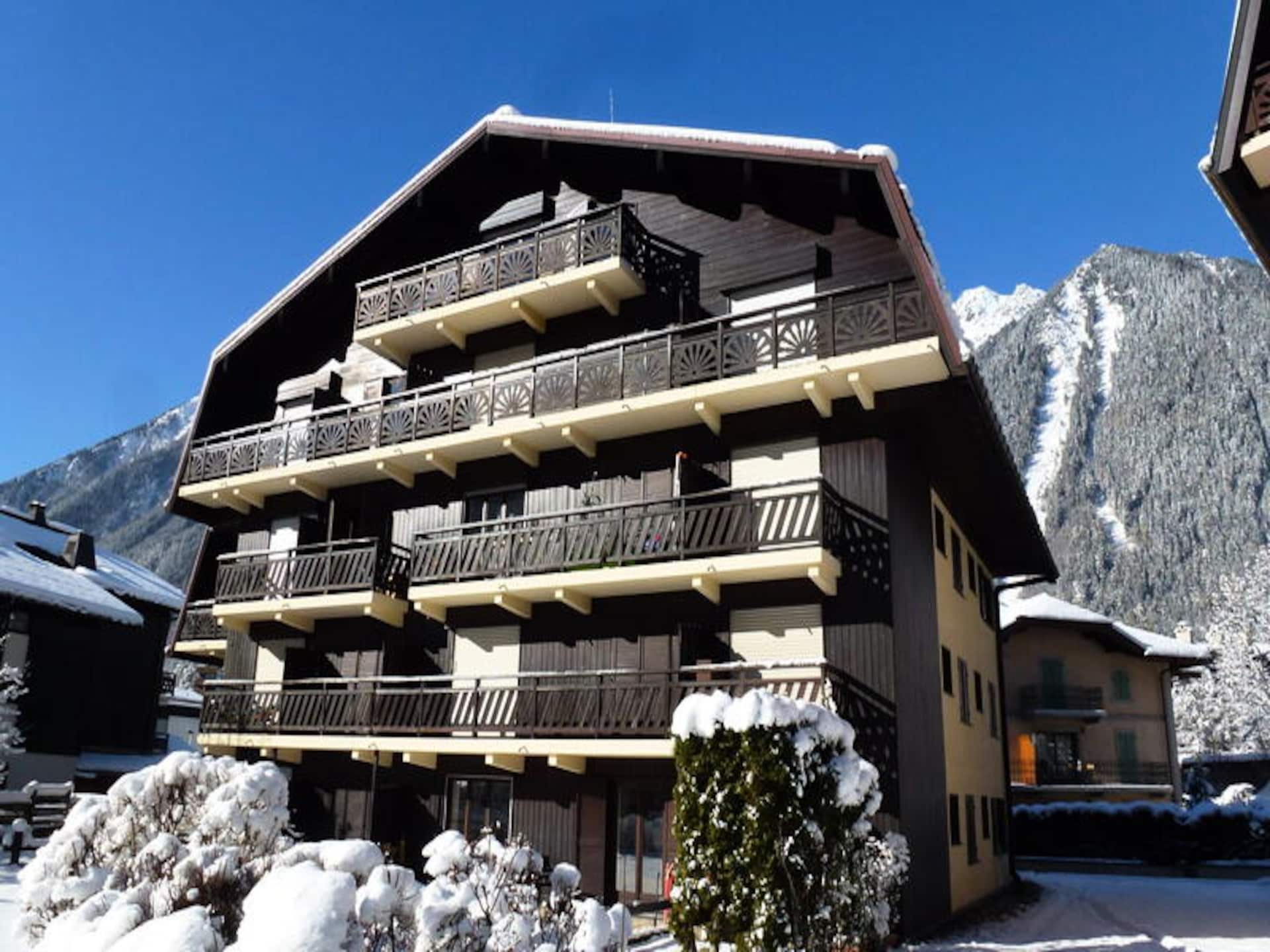 Compact 2-sterren appartement in hartje Chamonix, 20m², 3 pers. - foto 1
