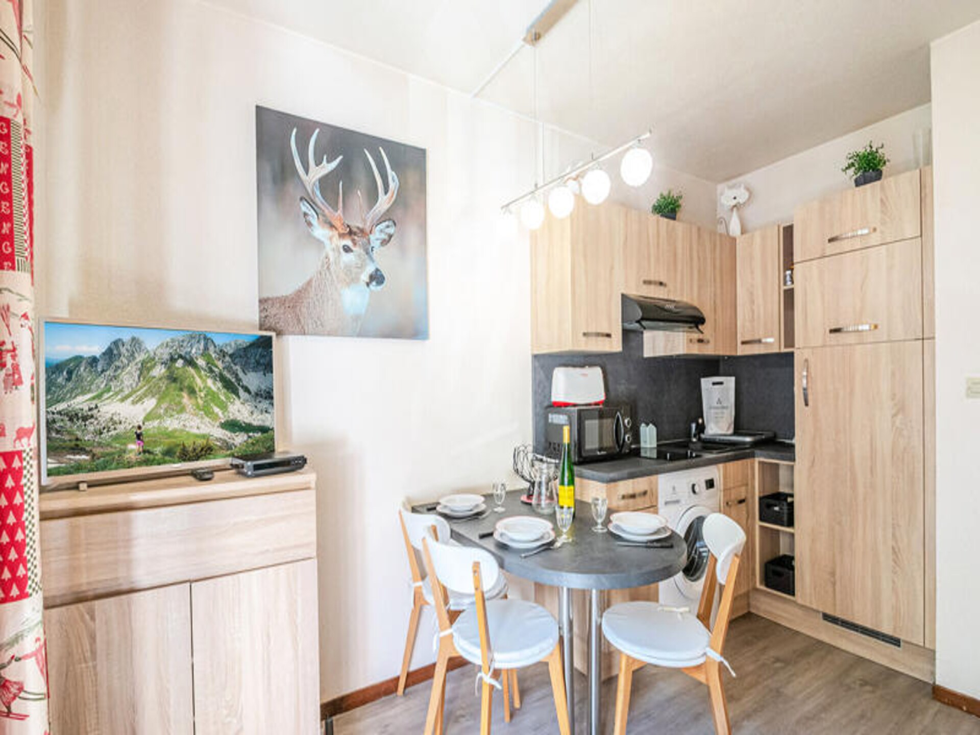 Compact 2-sterren appartement in hartje Chamonix, 20m², 3 pers. - foto 6