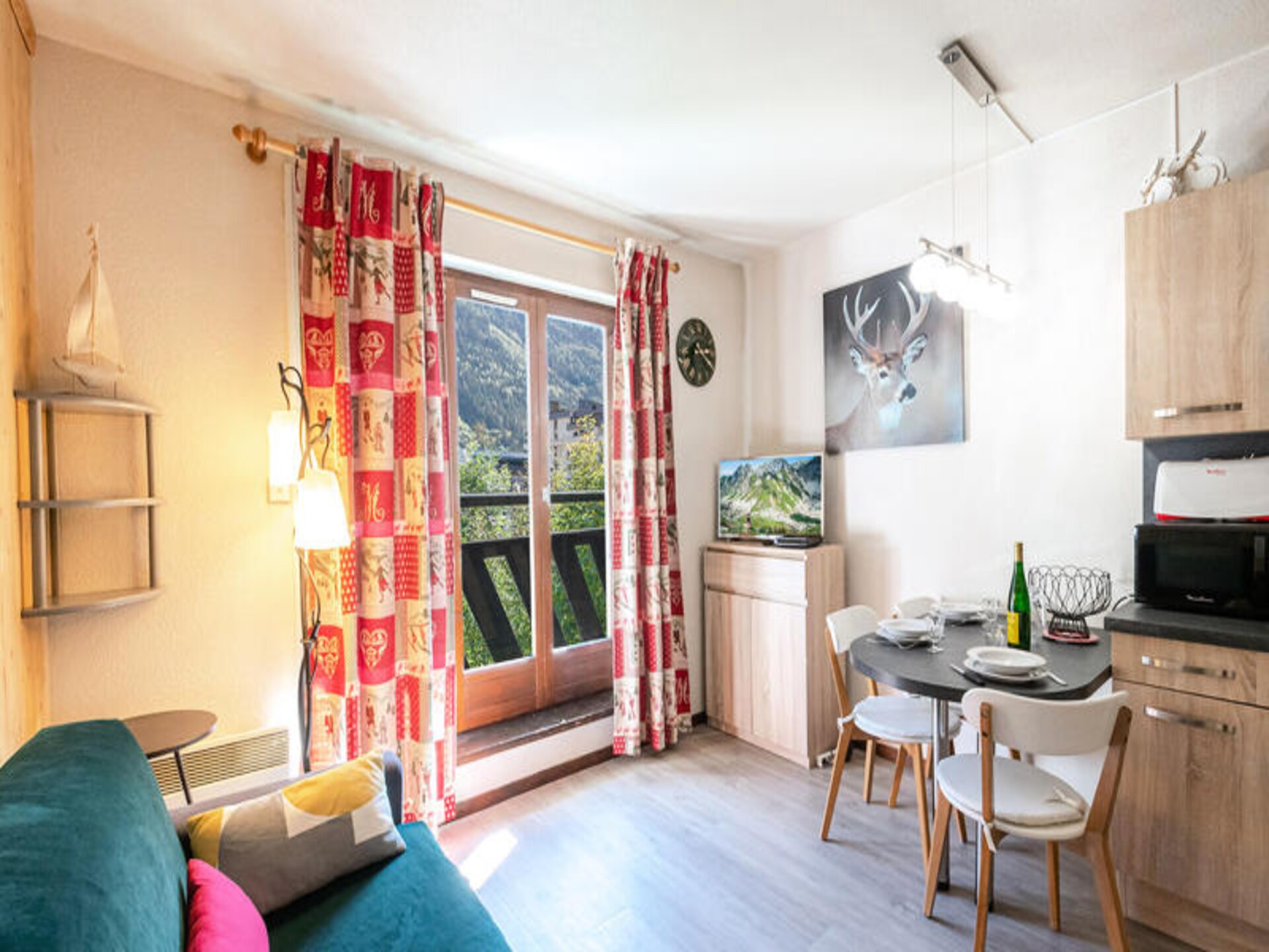 Compact 2-sterren appartement in hartje Chamonix, 20m², 3 pers. - foto 7